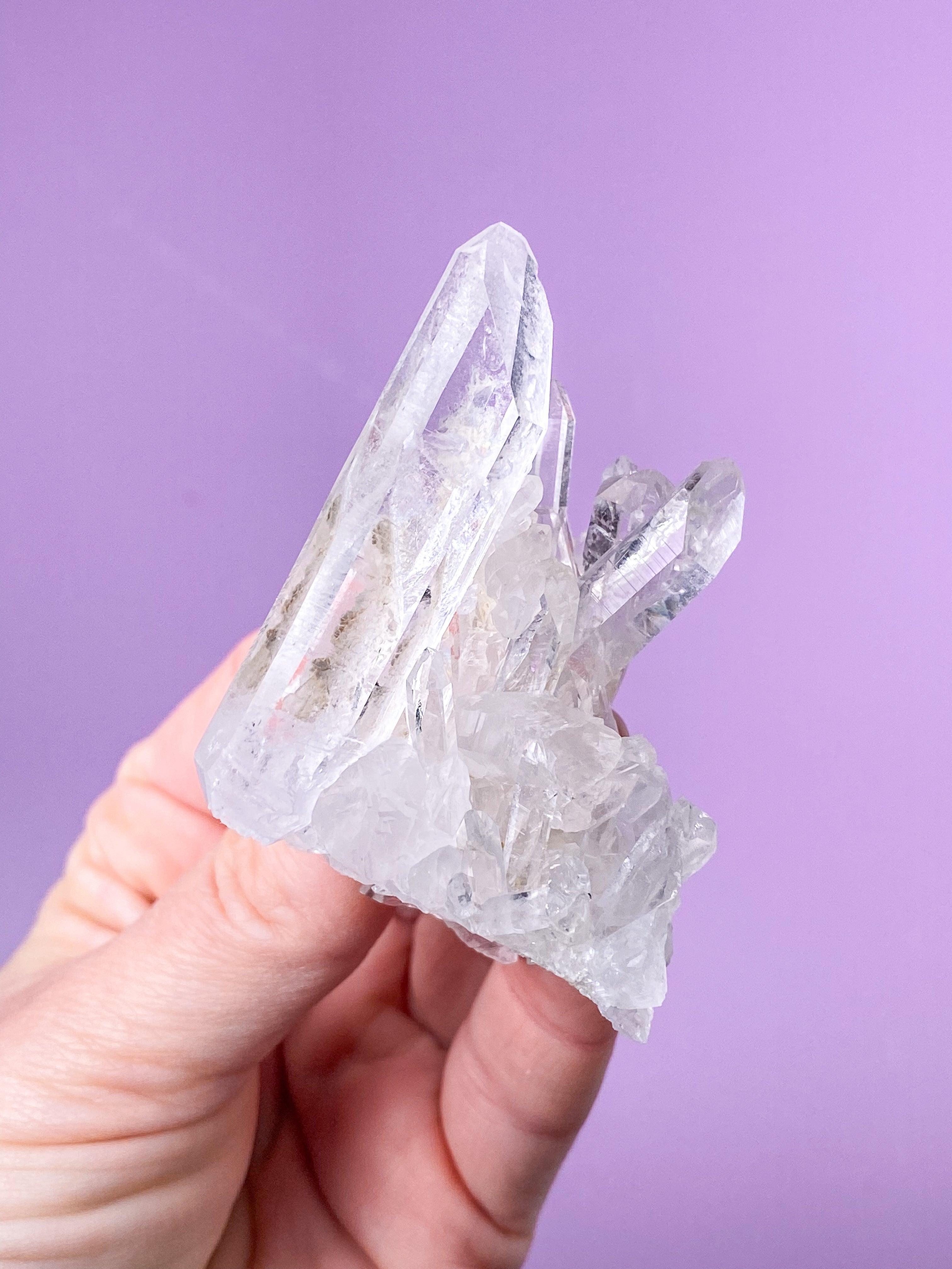 Arkansas Bjergkrystal Klynge (Nr. 9) Eksklusiv Kvalitet