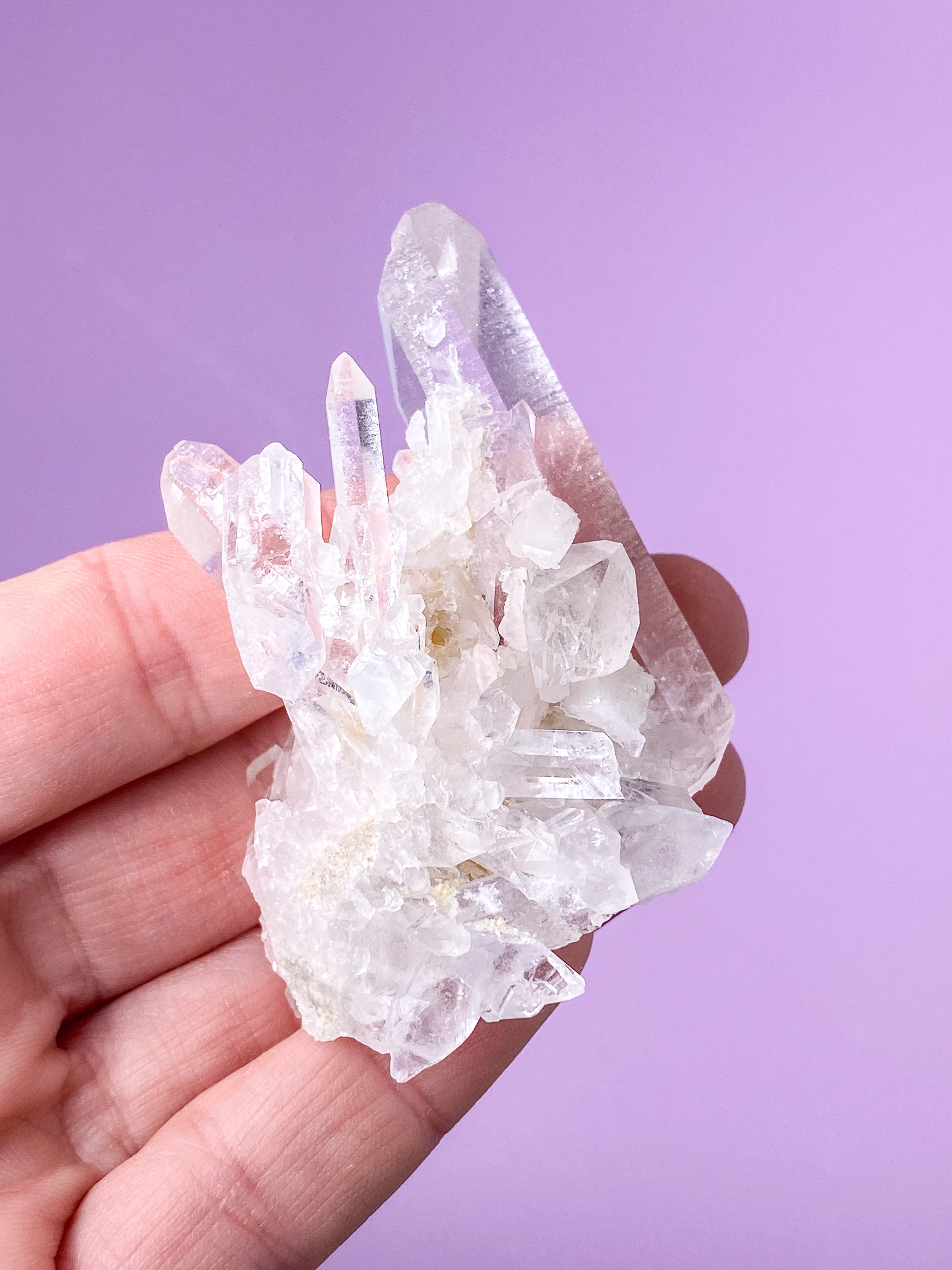 Arkansas Rock Crystal Cluster (No. 9) Exclusive Quality
