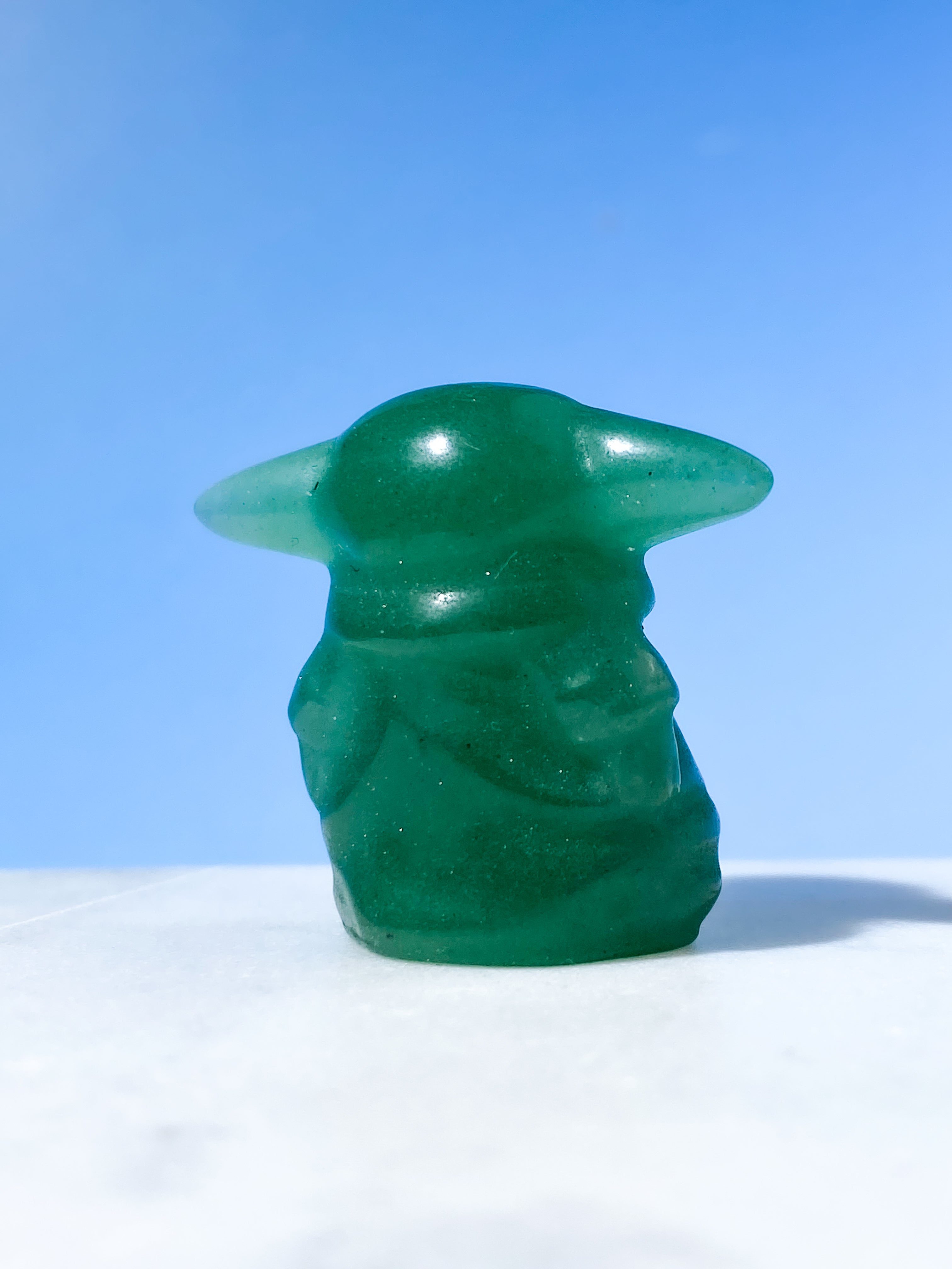 Grøn Aventurin Baby Yoda