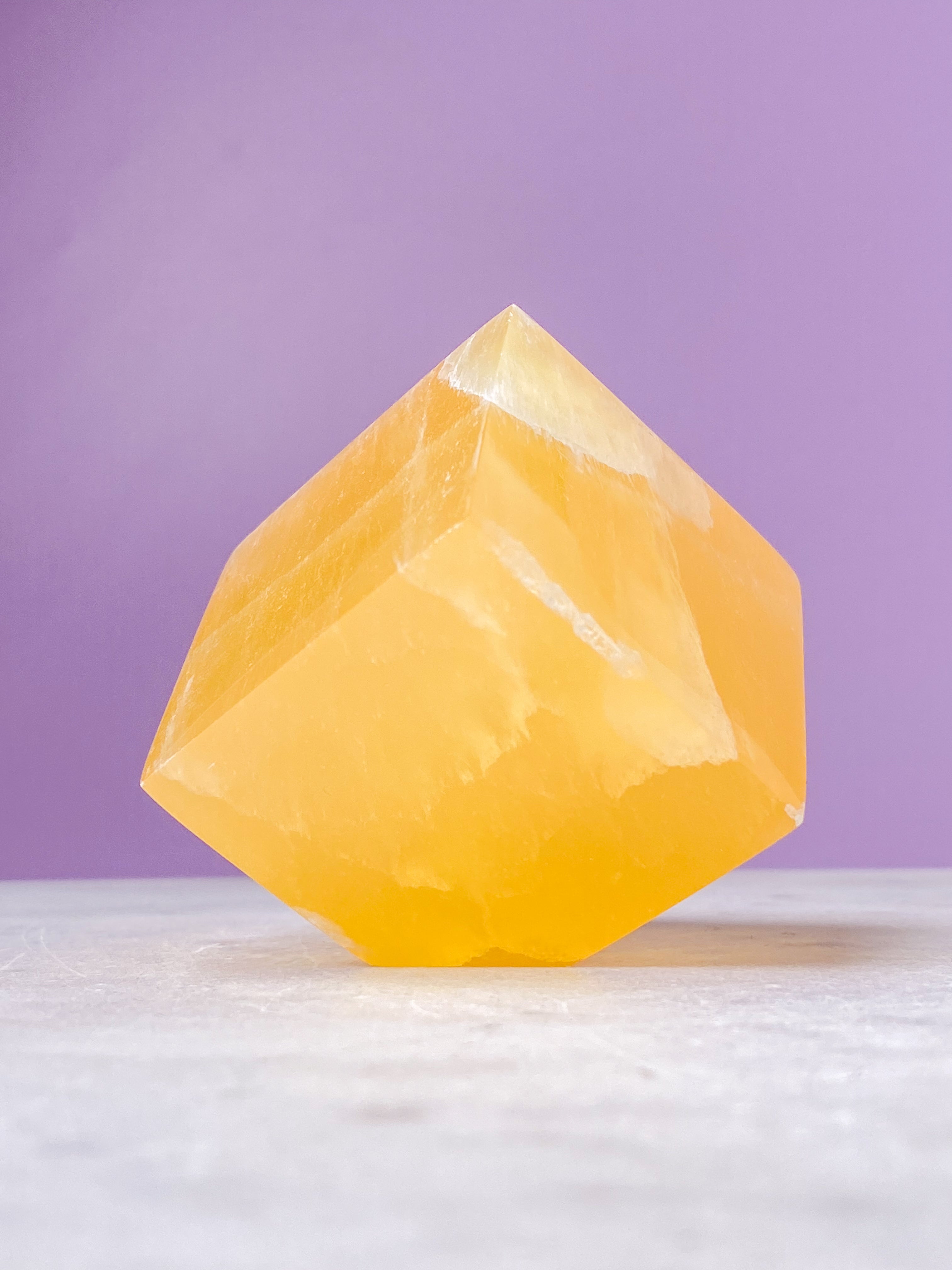Honeycomb Calcite Cube (No. 2)