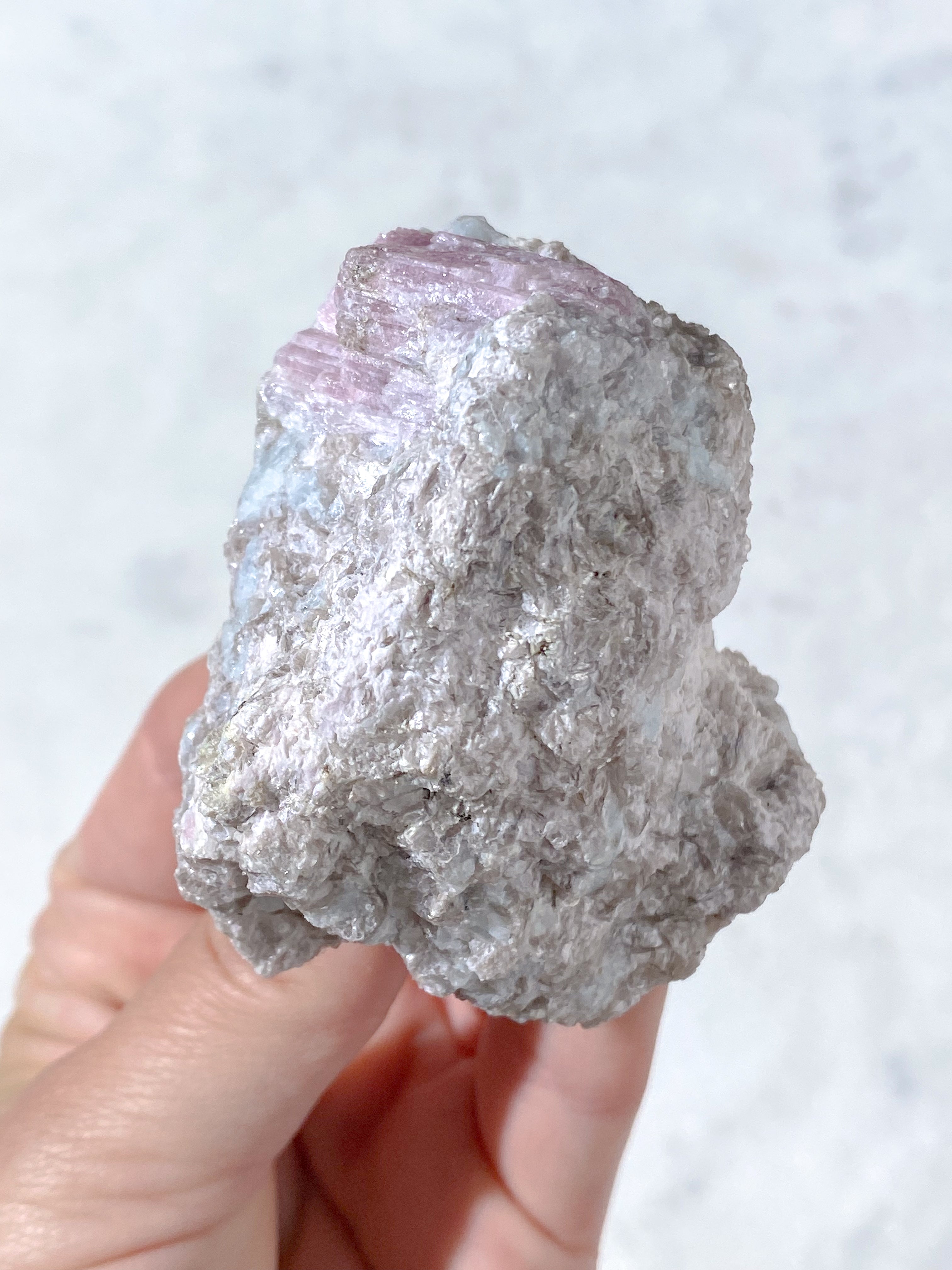 Pink Turmalin Rå (Nr. 14)