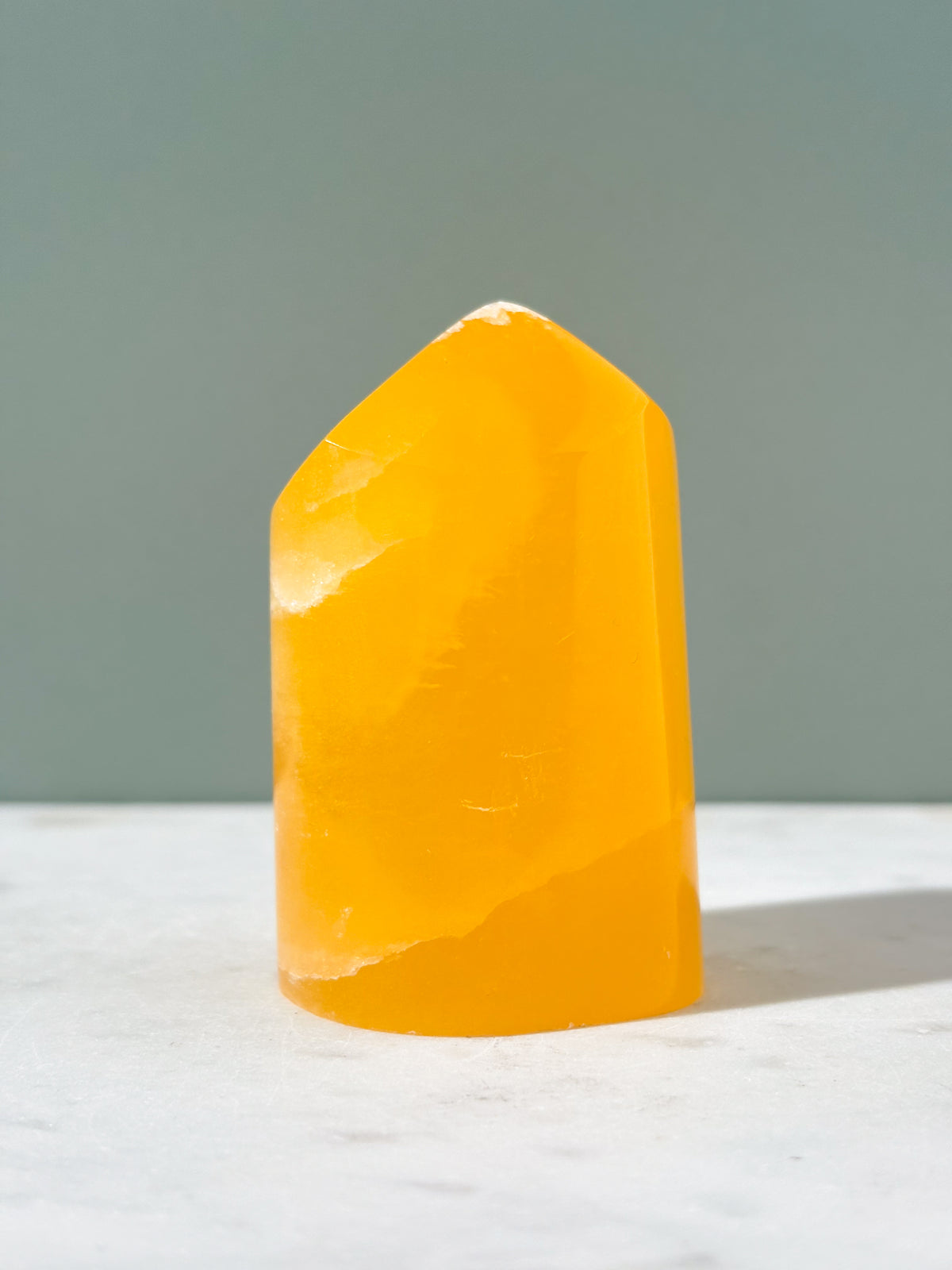 Honeycomb Calcit Tårn (Nr. 1)