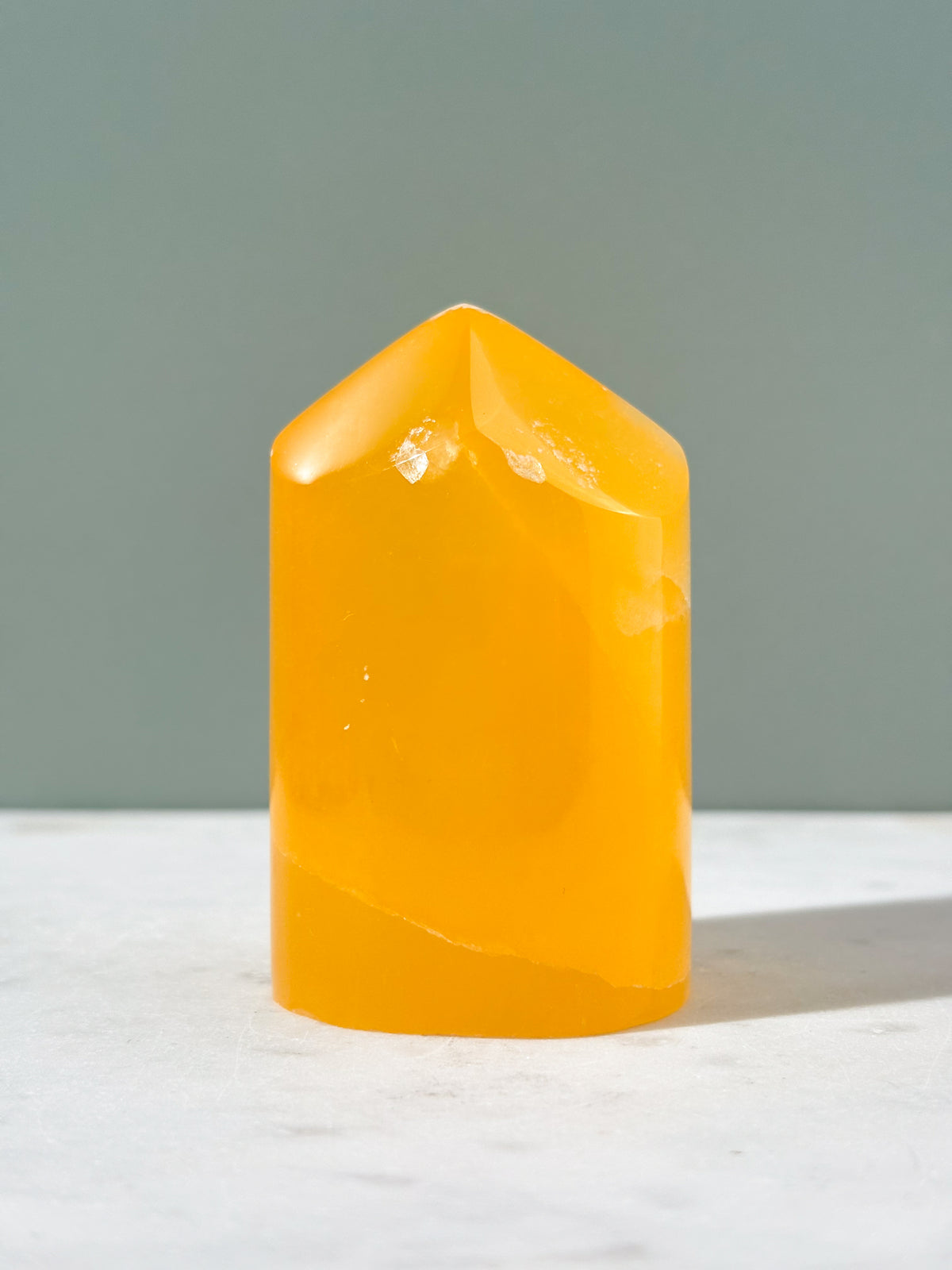 Honeycomb Calcit Tårn (Nr. 1)
