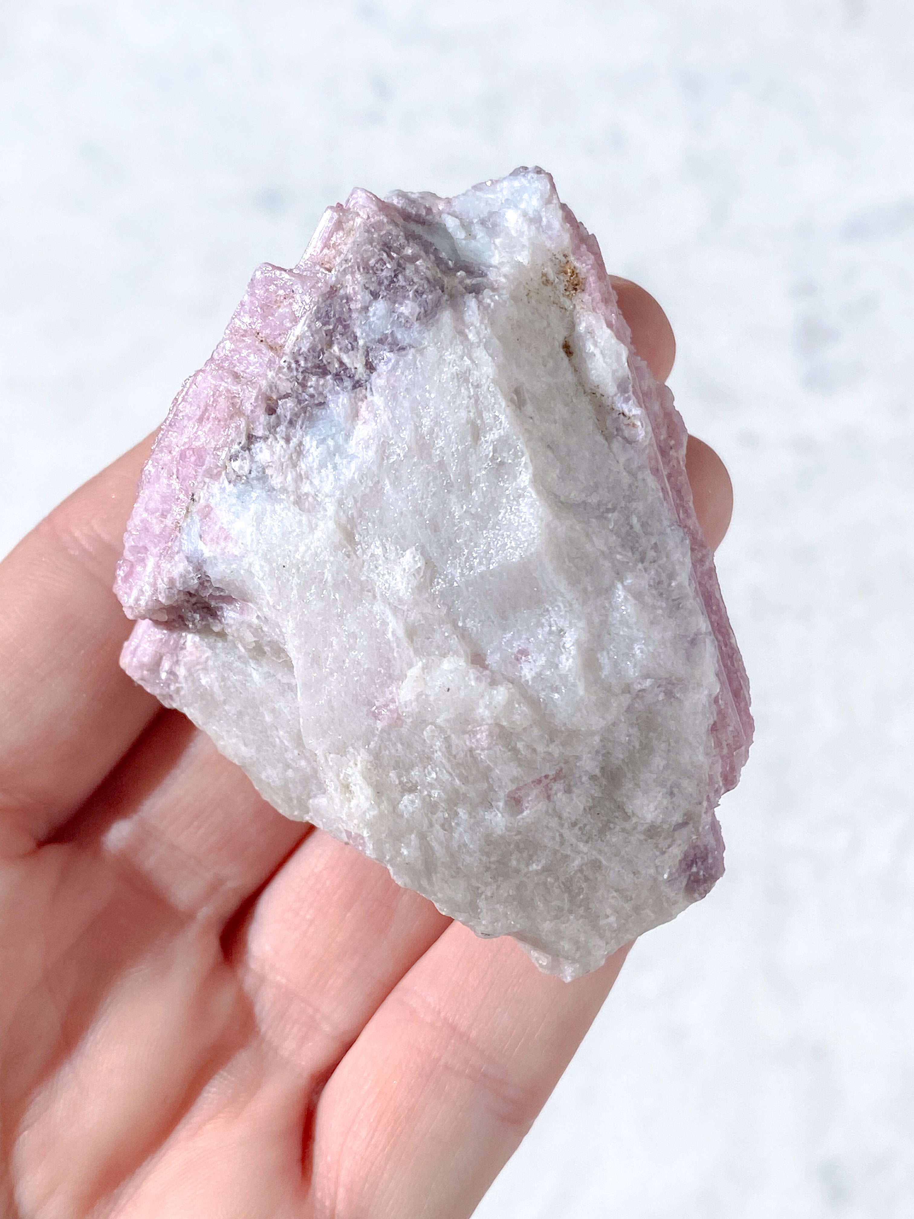Pink Turmalin Rå (Nr. 15)