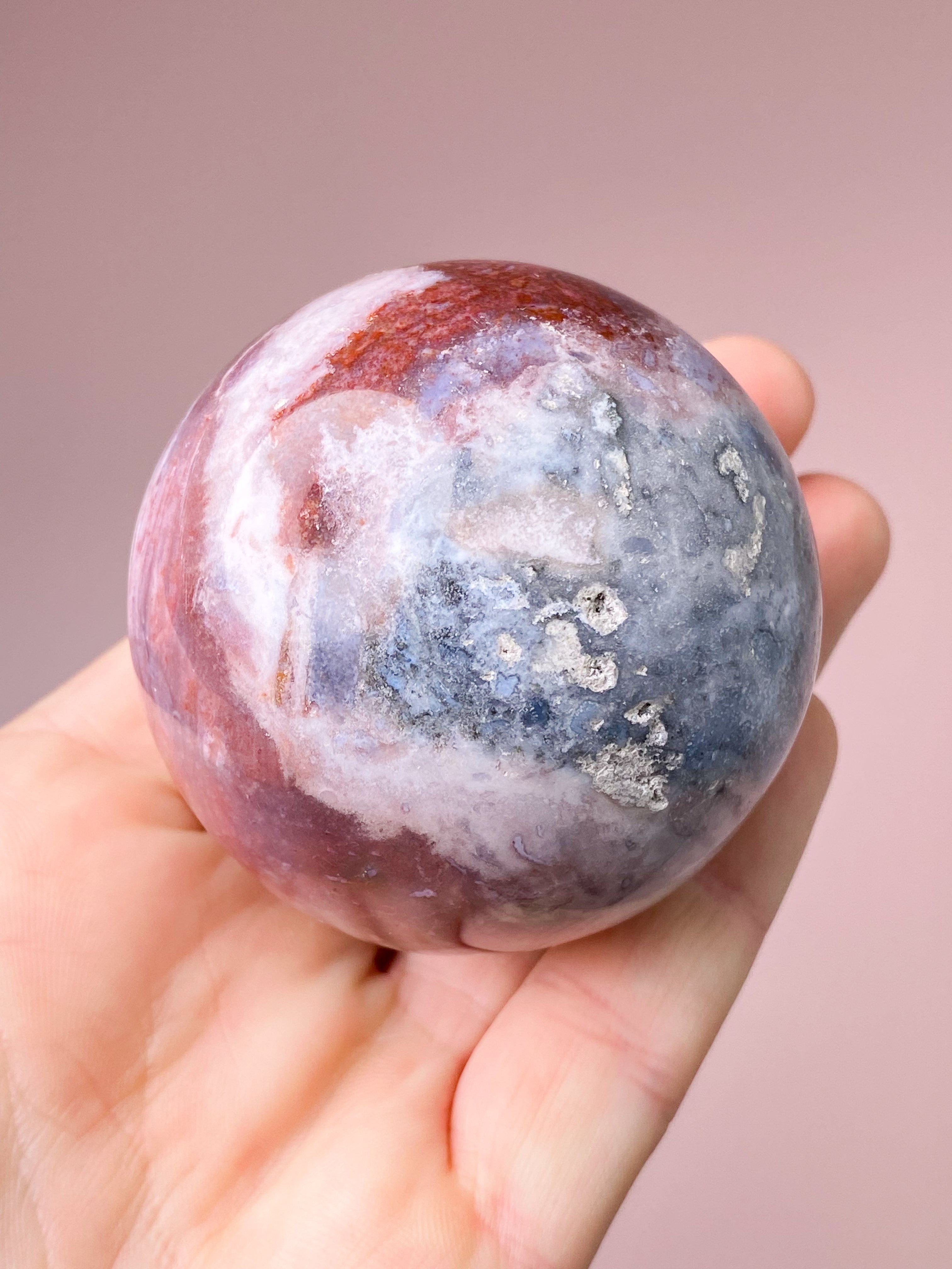 Ocean Jaspis Kugle (Nr. 15)