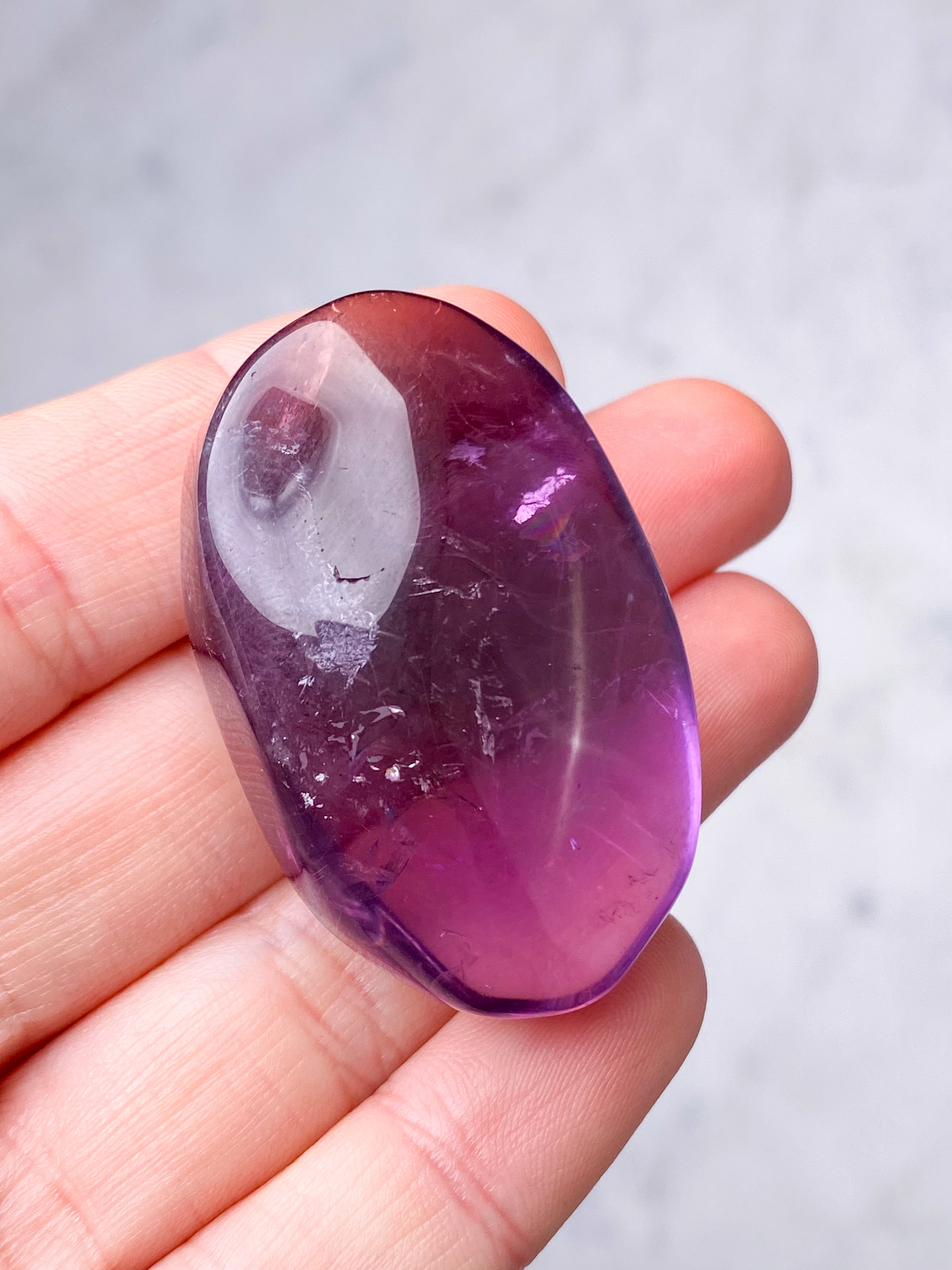 Ametyst Palmstone (Nr. 1)