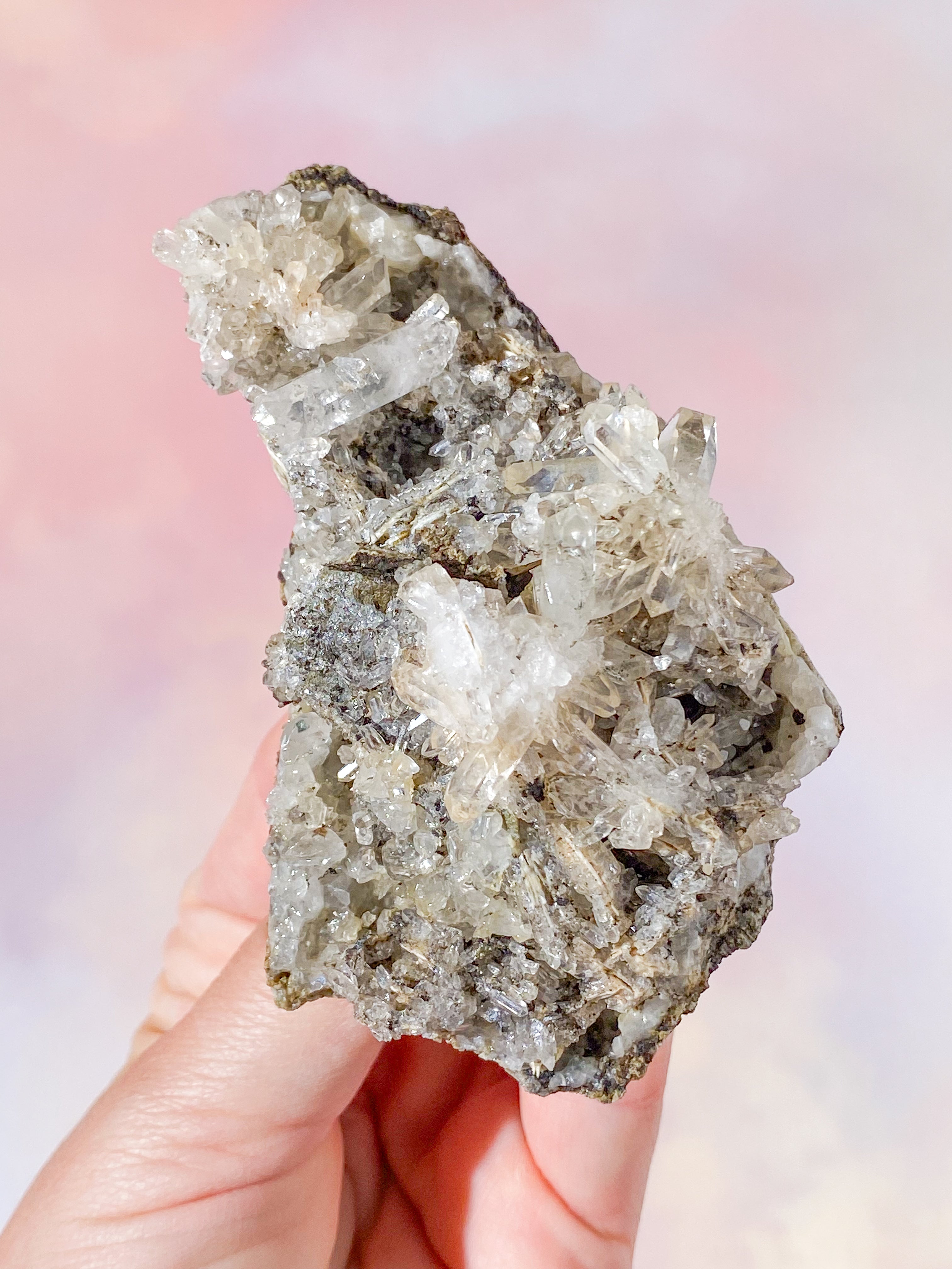 Brandberg Kvarts Klynge (Nr. 5)