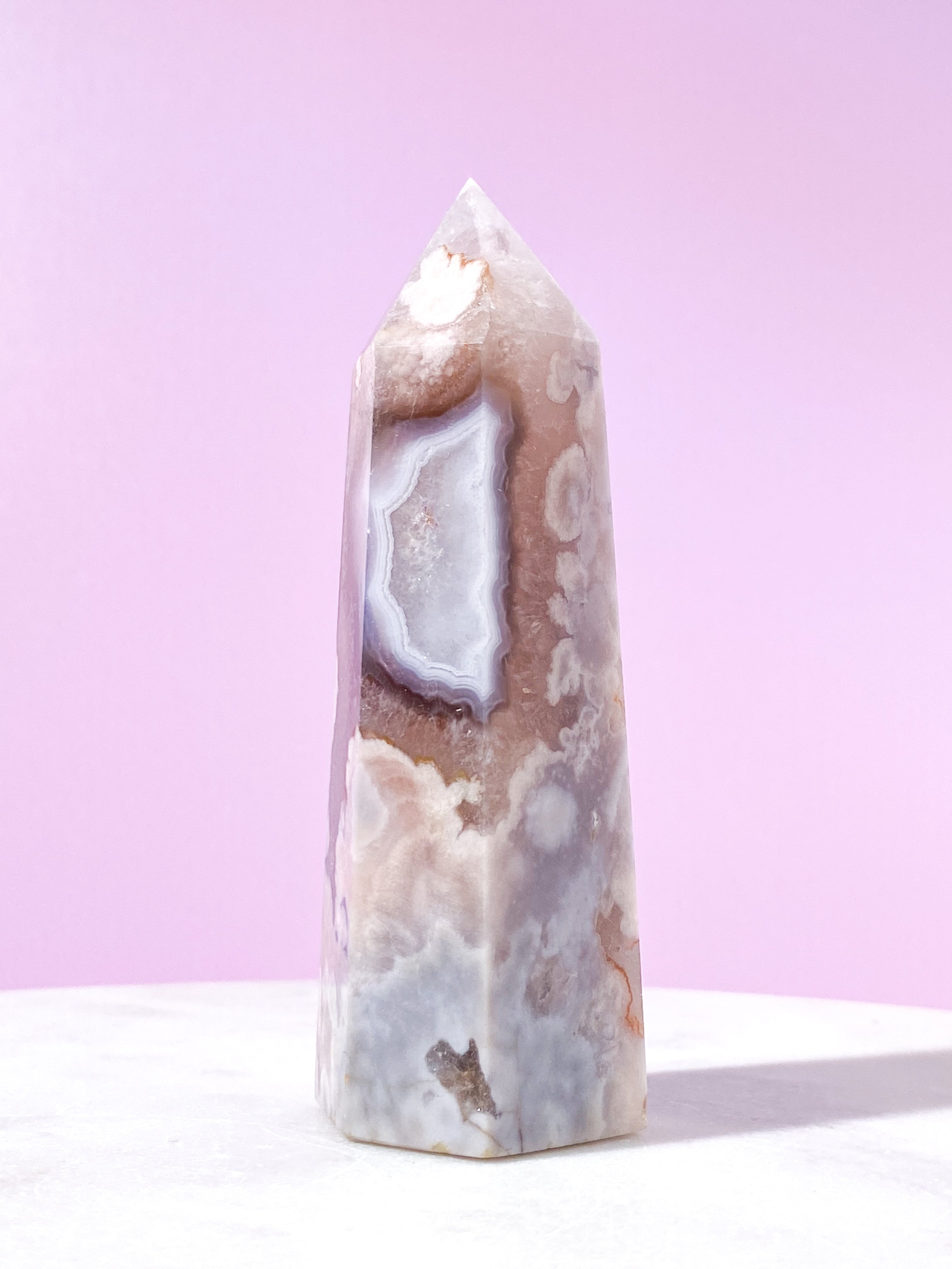 Blomme Blomster Agat Tårn (Nr. 14)