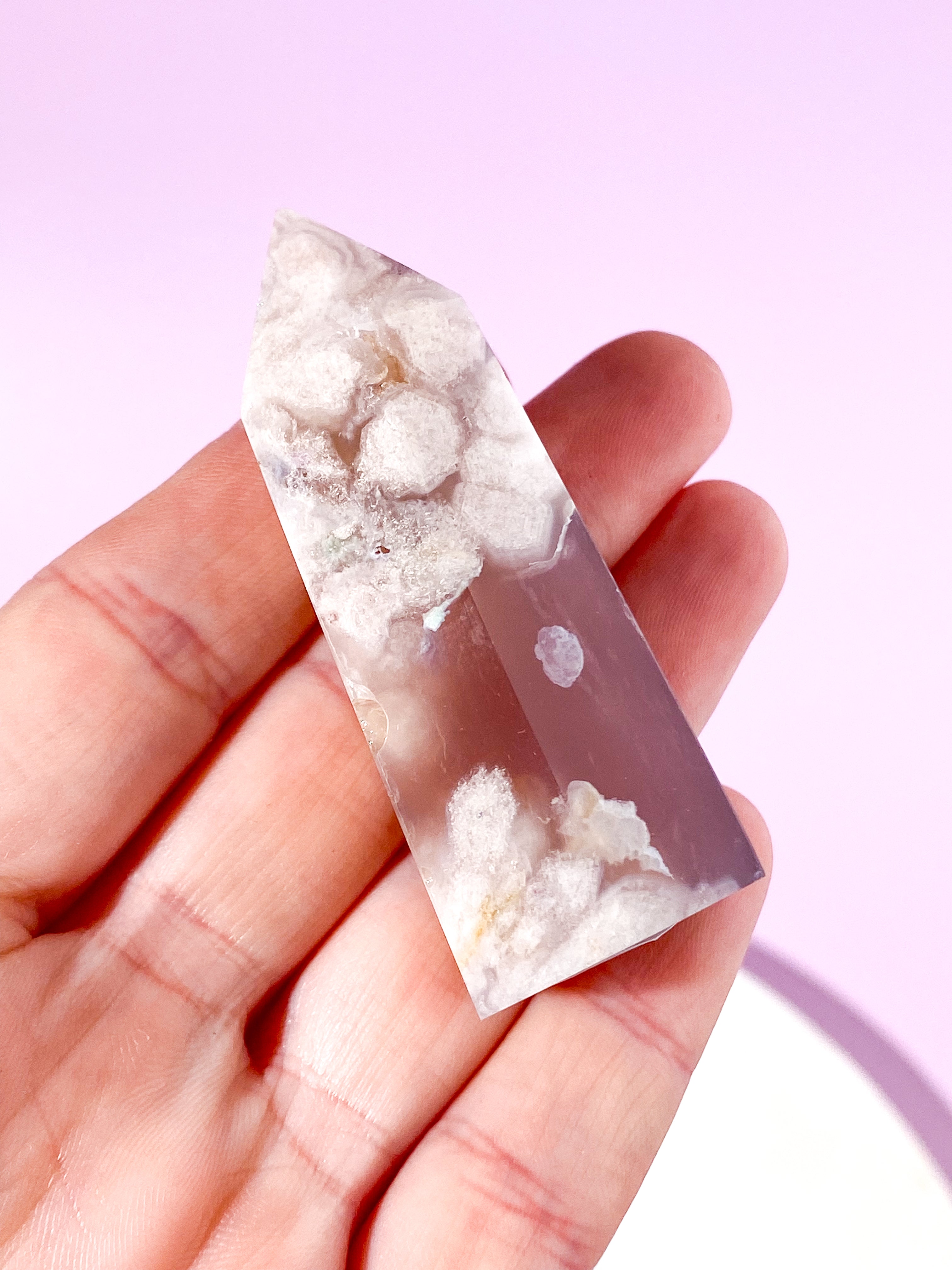 Blomme Blomster Agat Tårn (Nr. 16)