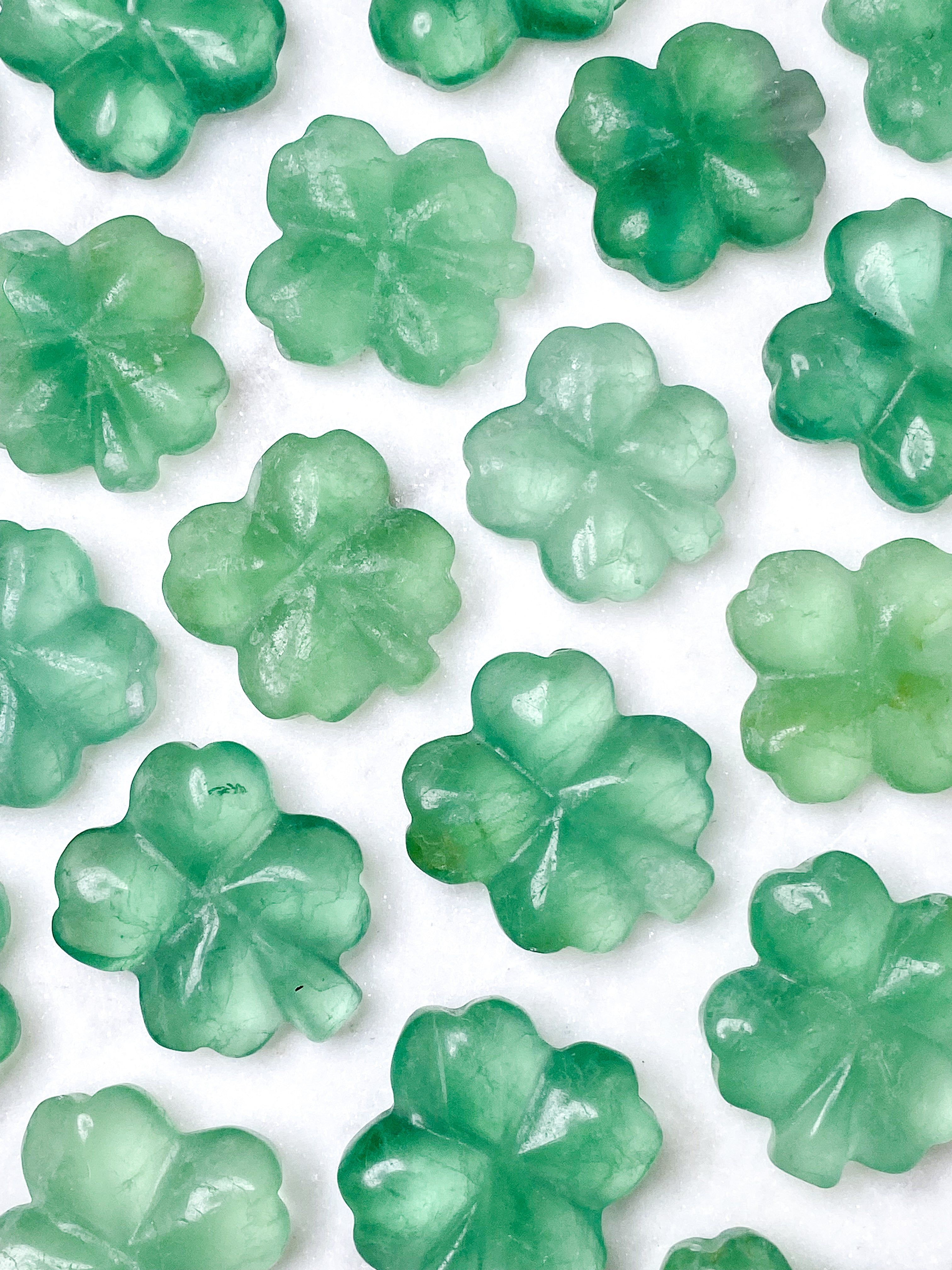 Fluorite Four Leaf Clover