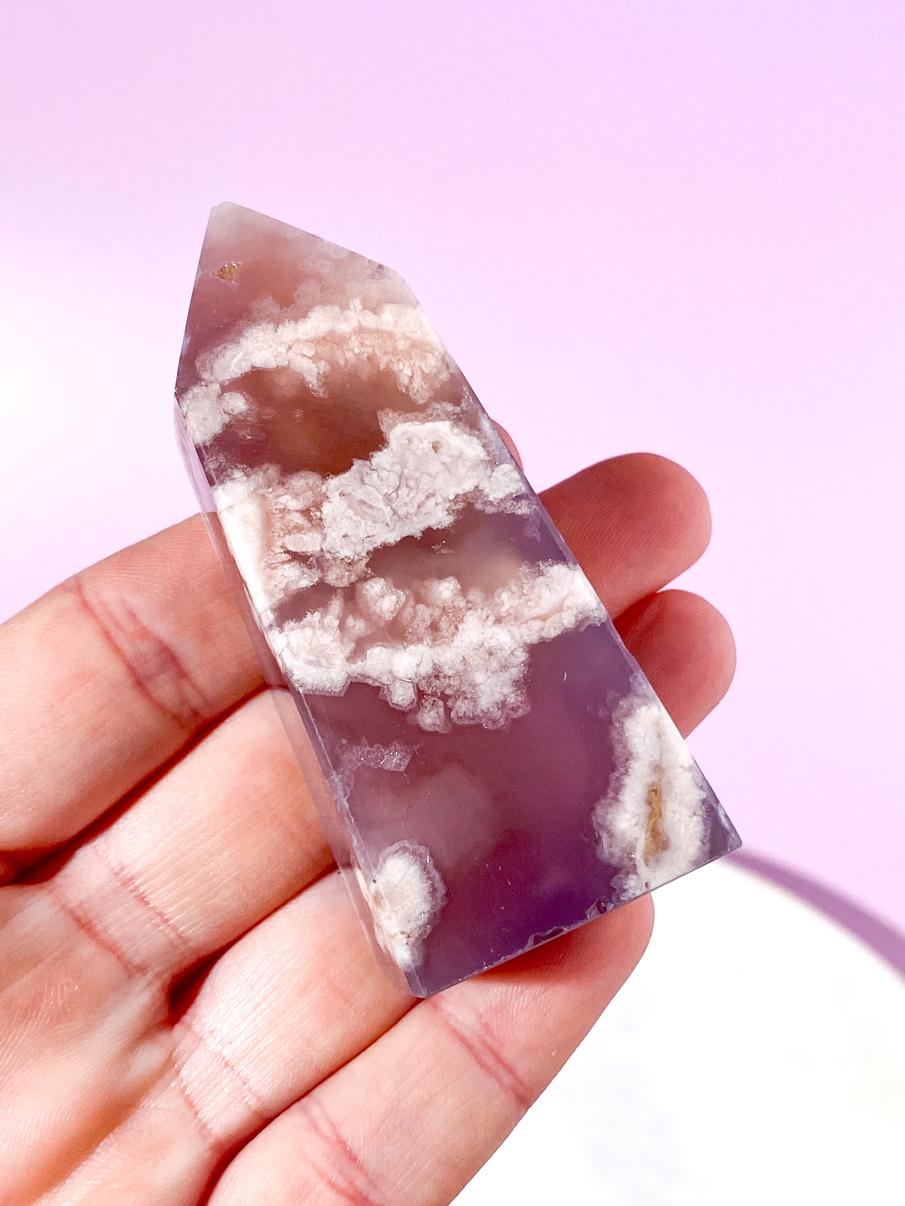 Blomme Blomster Agat Tårn (Nr. 20)