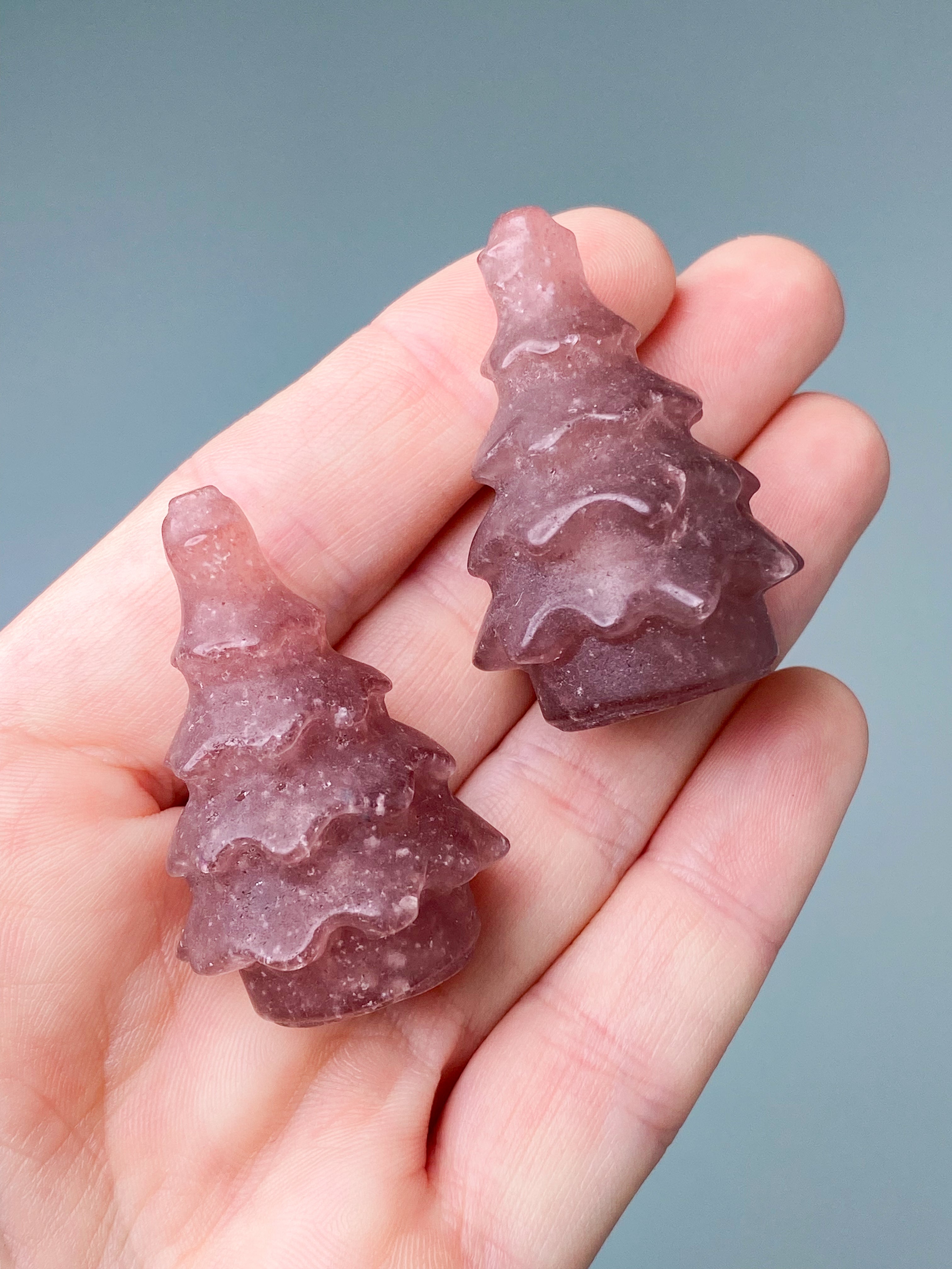 Strawberry Quartz Dragon Head