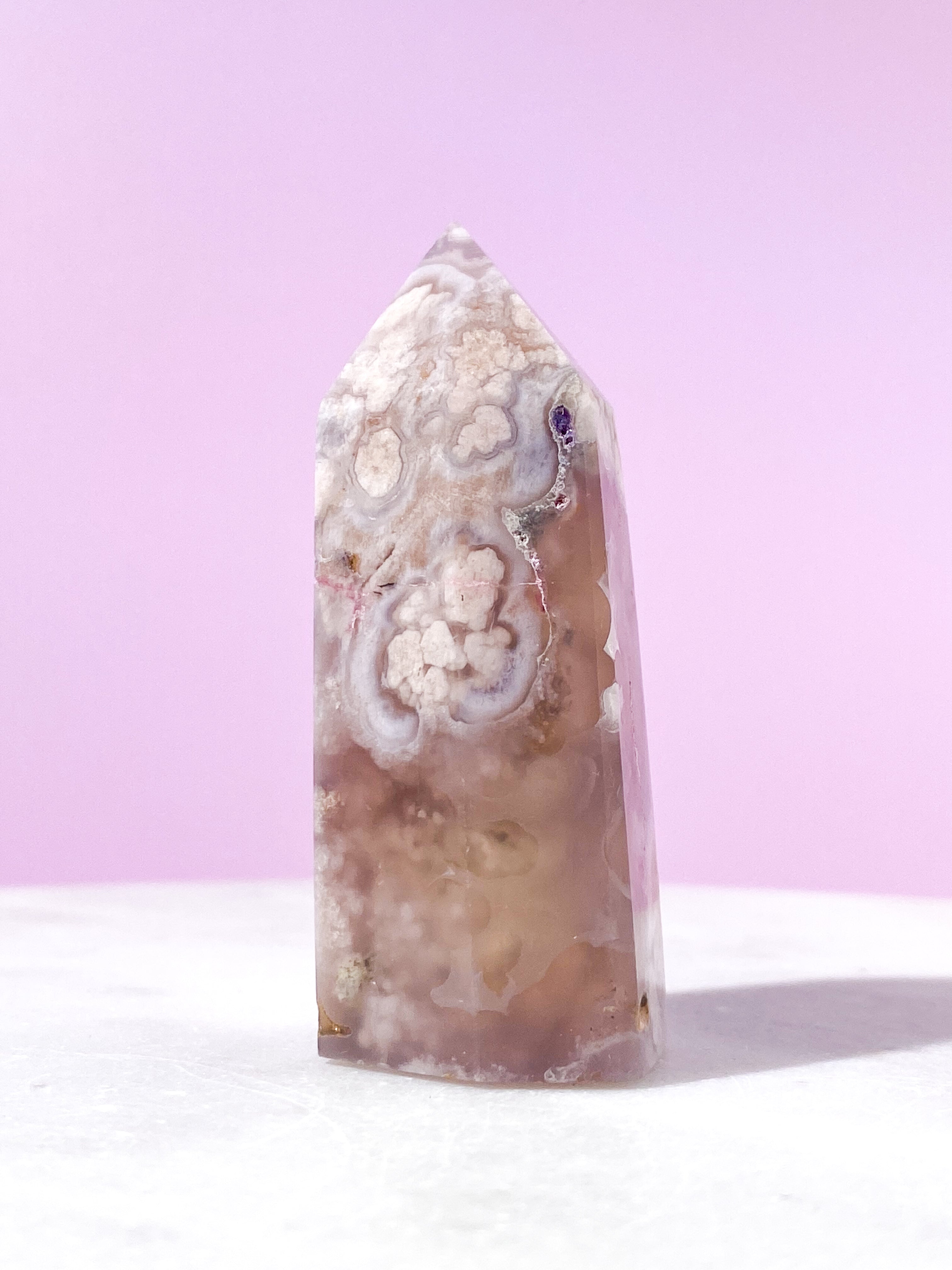 Blomme Blomster Agat Tårn (Nr. 22)