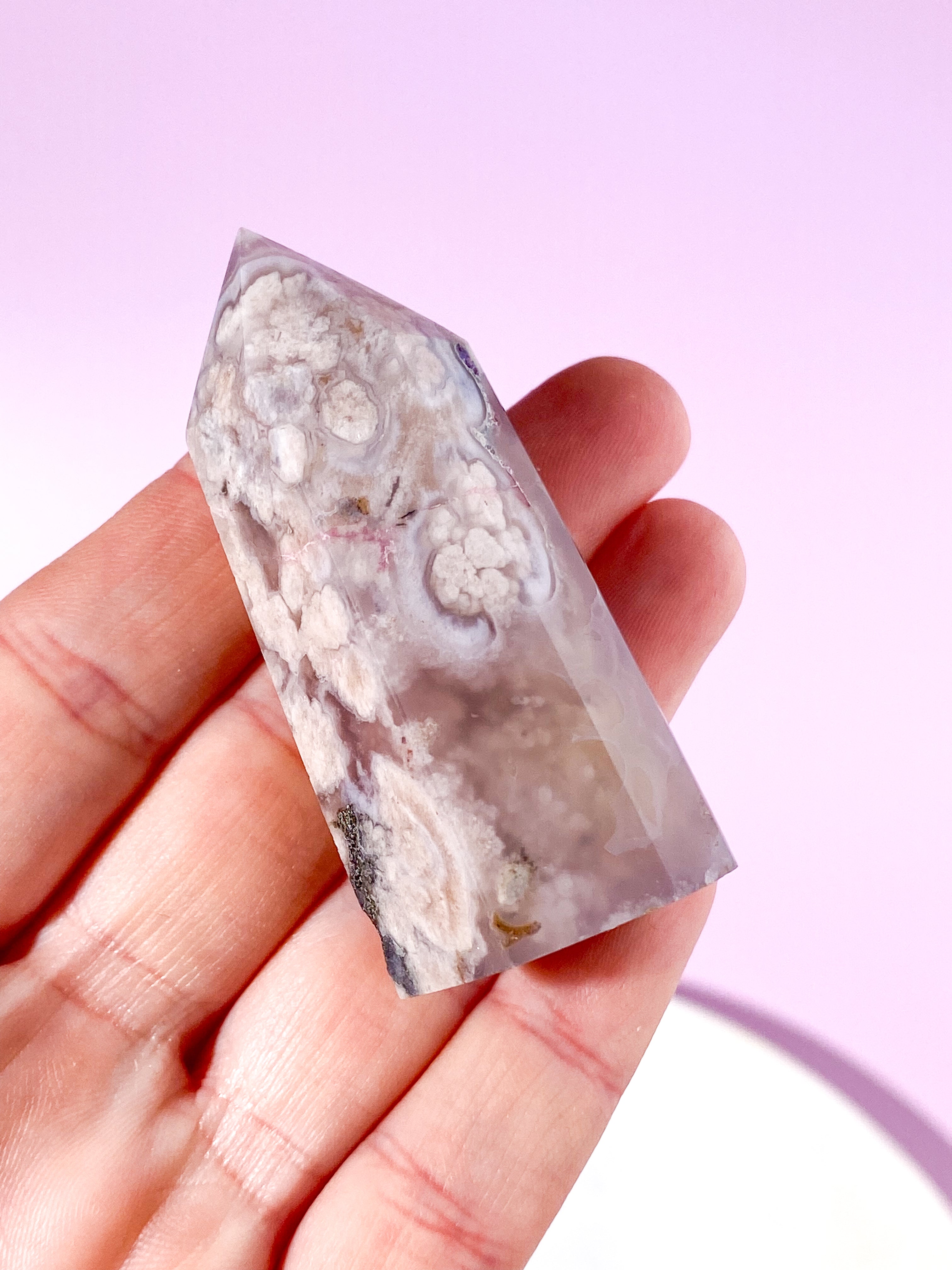 Blomme Blomster Agat Tårn (Nr. 22)