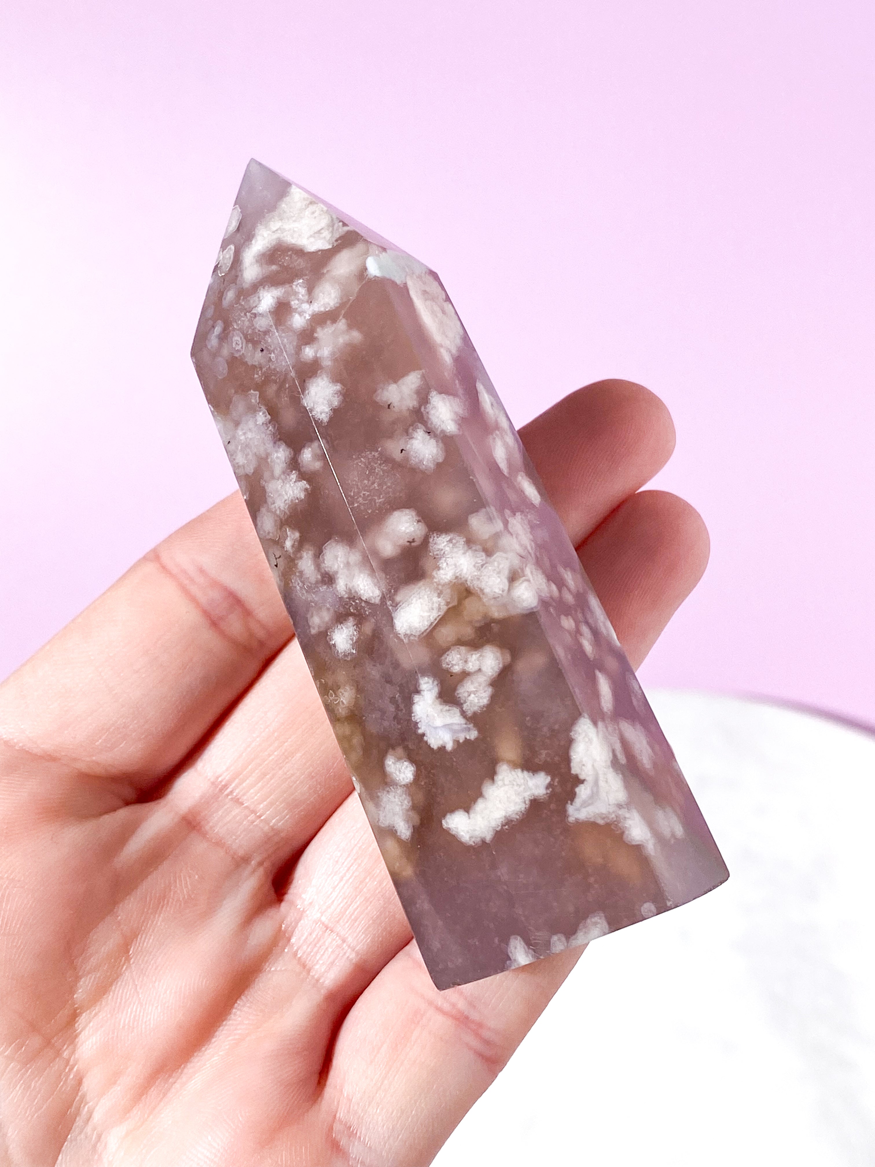 Blomme Blomster Agat Tårn (Nr. 32)