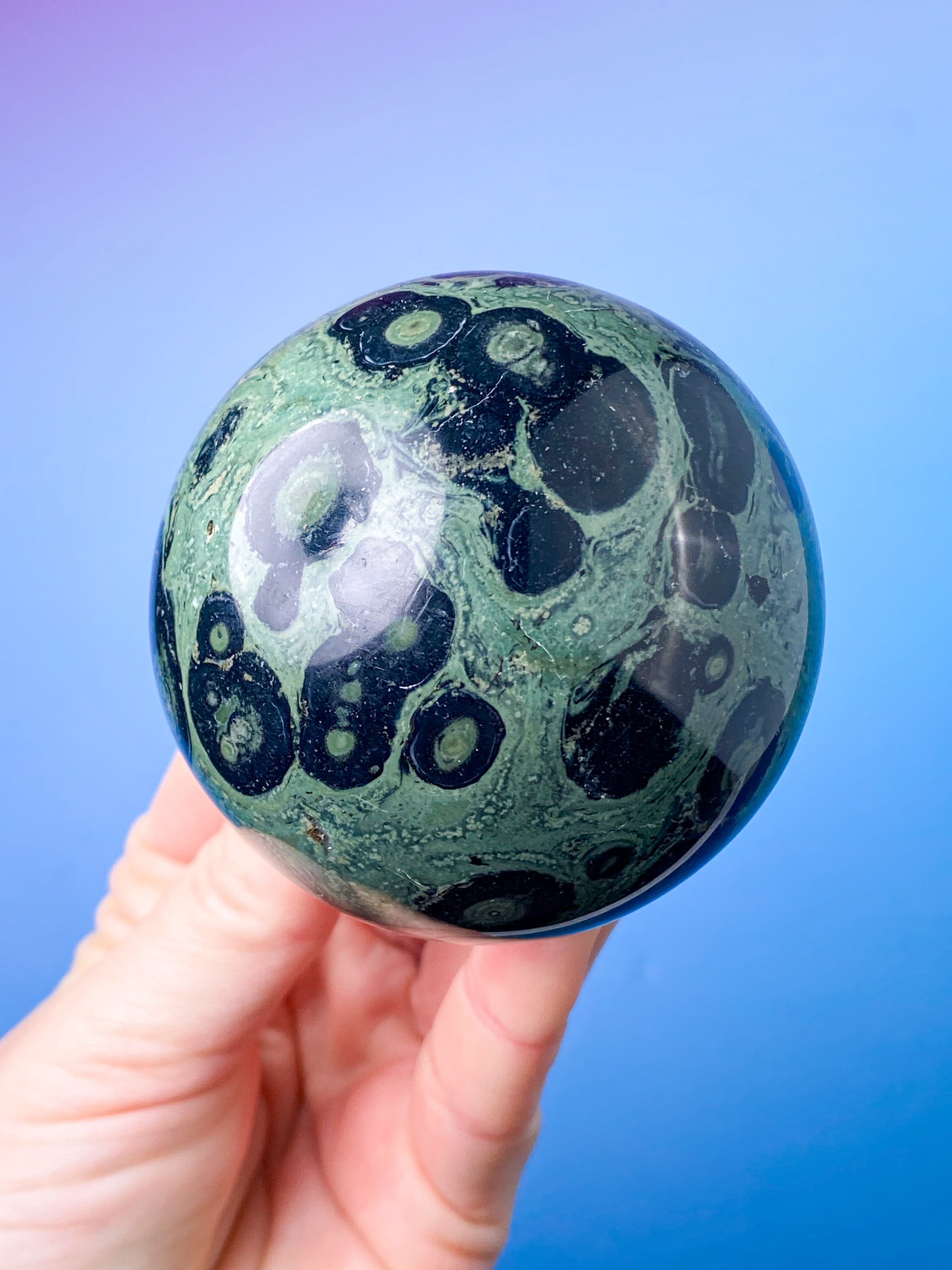 Kambaba Jaspis Kugle (Nr. 9)