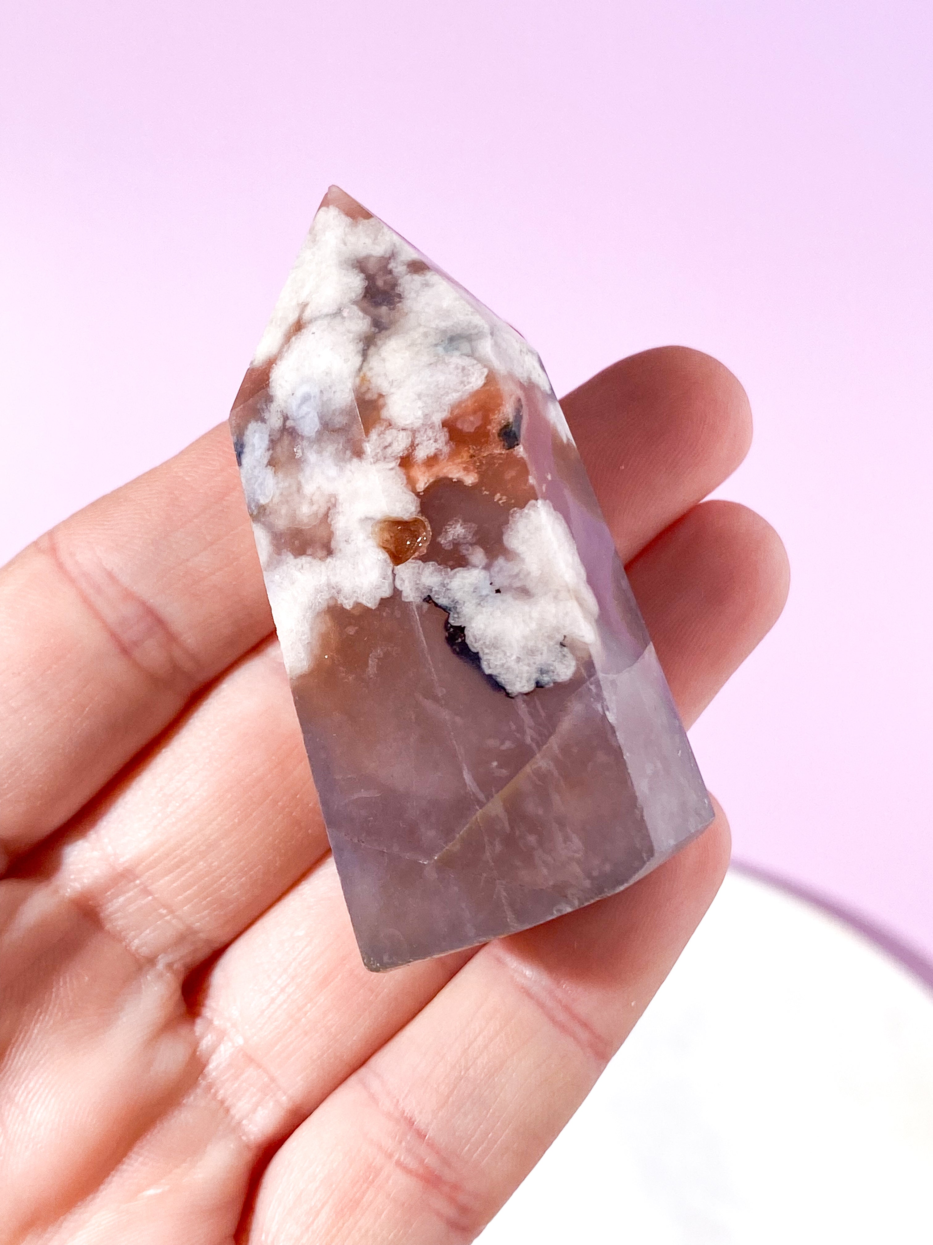 Blomme Blomster Agat Tårn (Nr. 37)