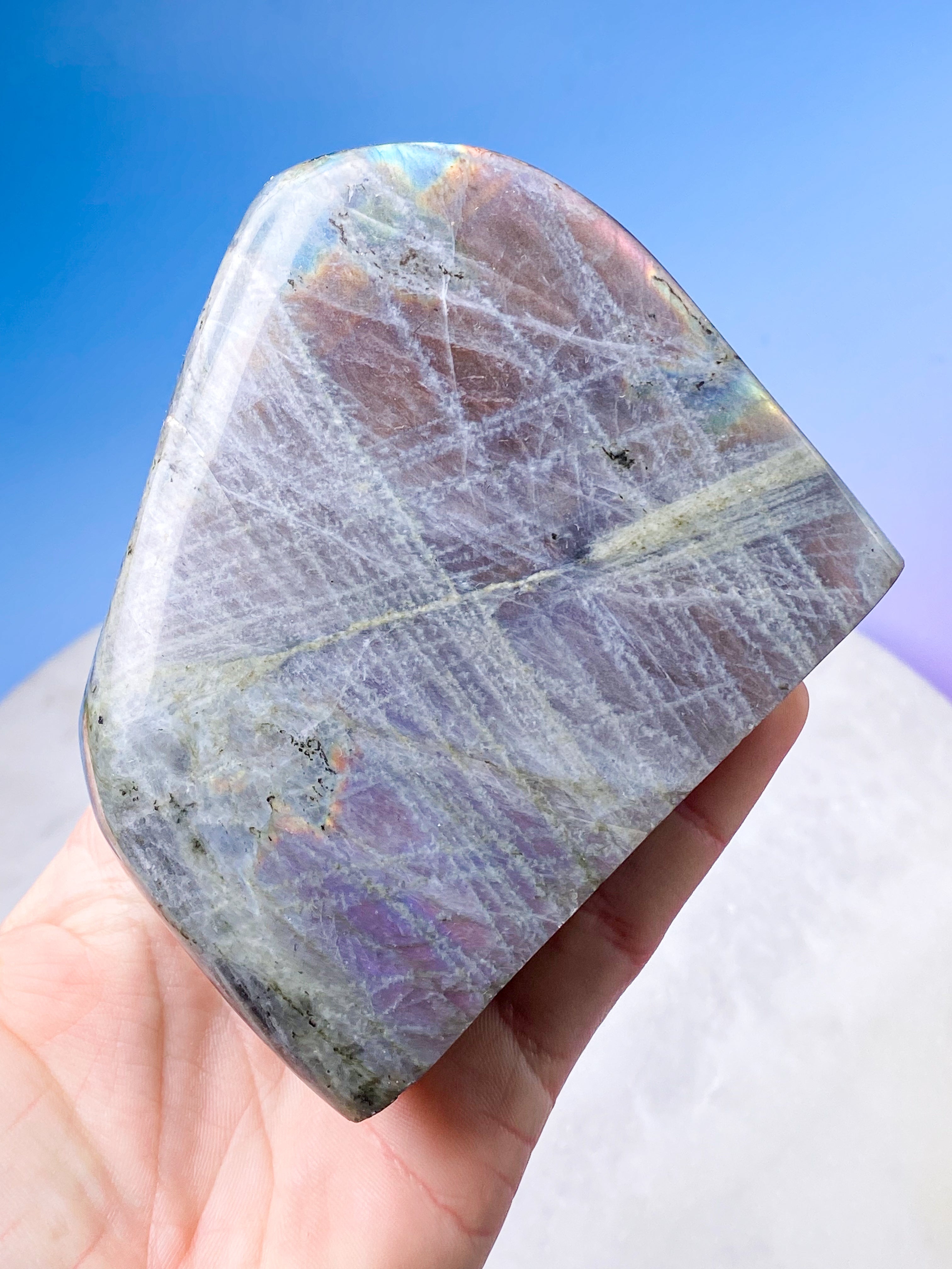 Lilla Labradorit Freeform (Nr. 1)