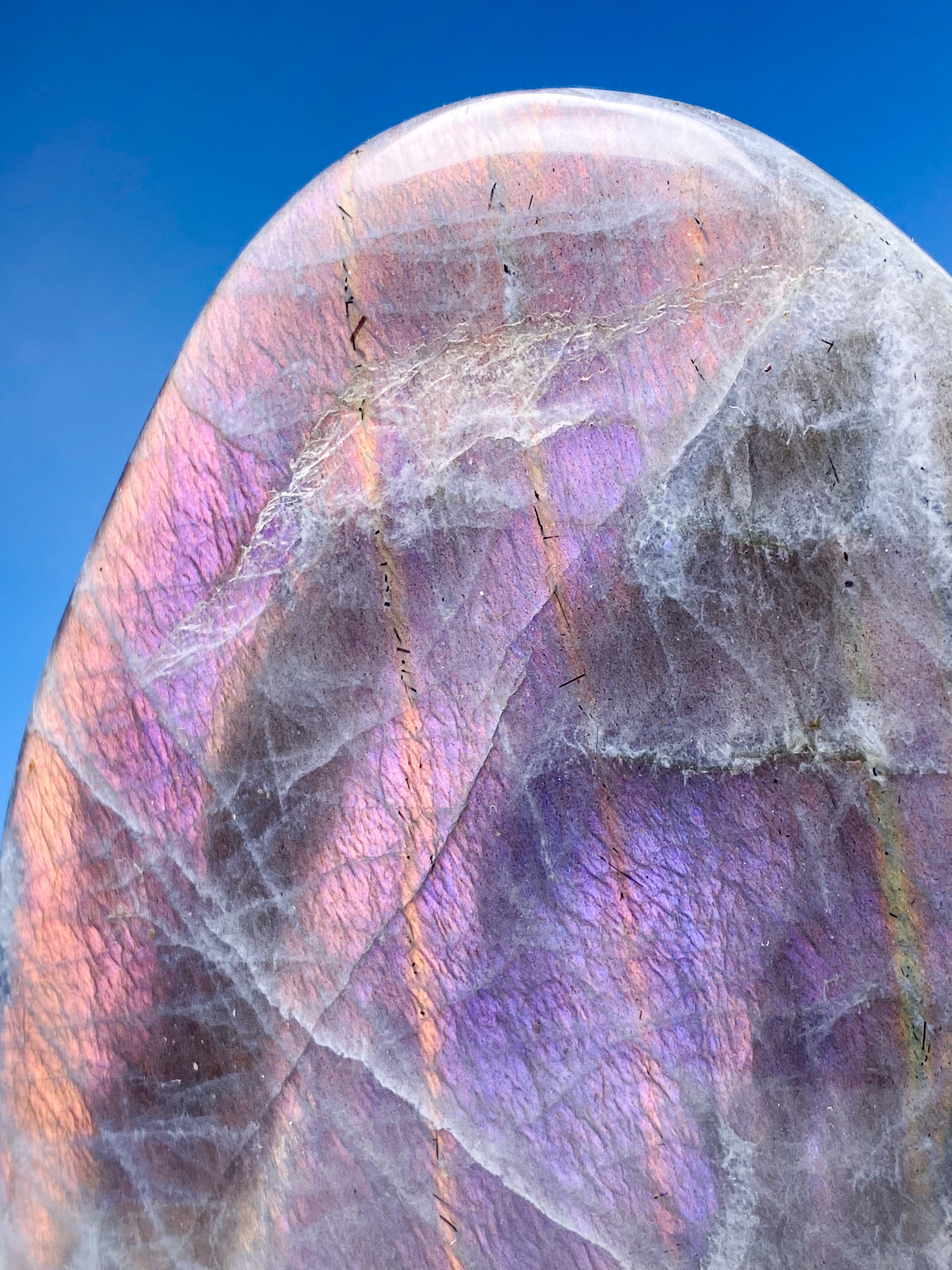 Lilla Labradorit Freeform (Nr. 2)