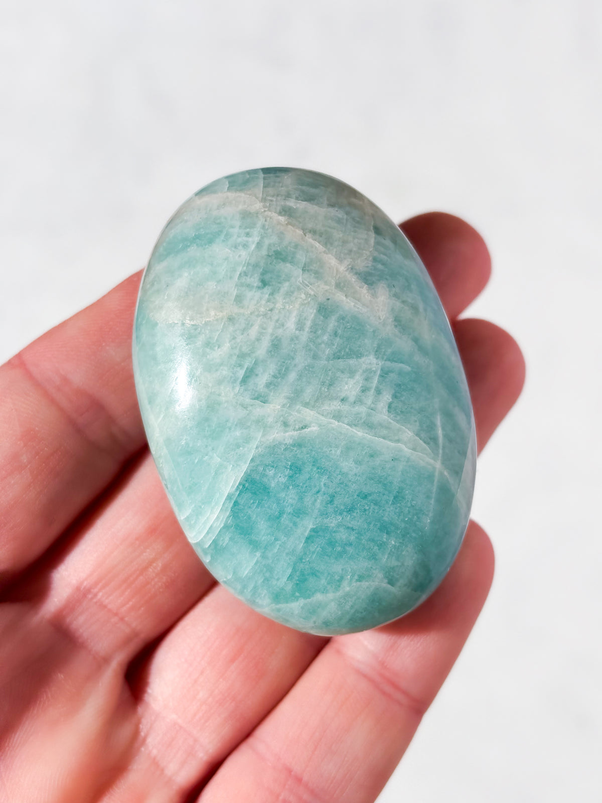 Amazonit Palmstone (Nr. 4)