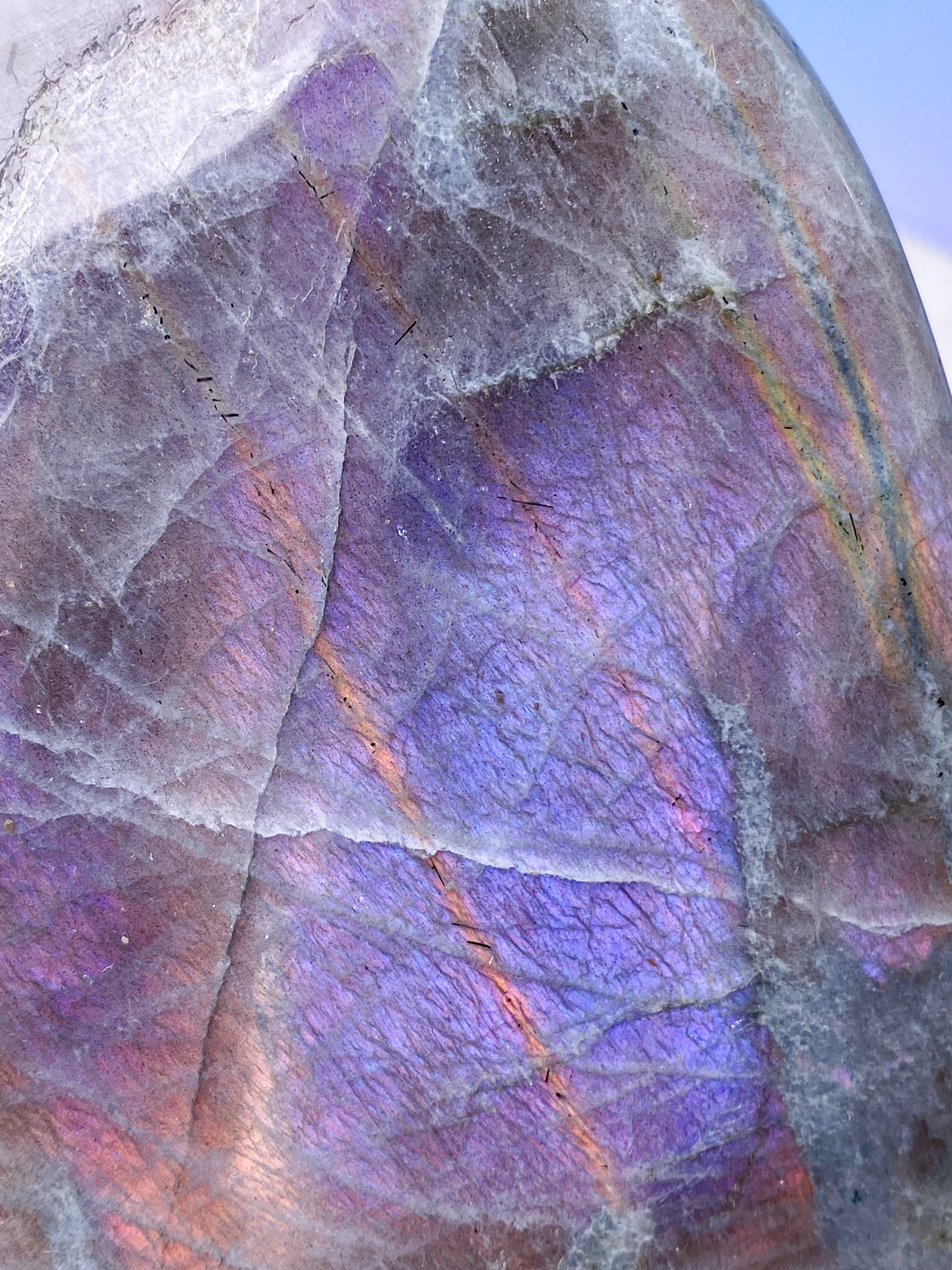 Lilla Labradorit Freeform (Nr. 2)