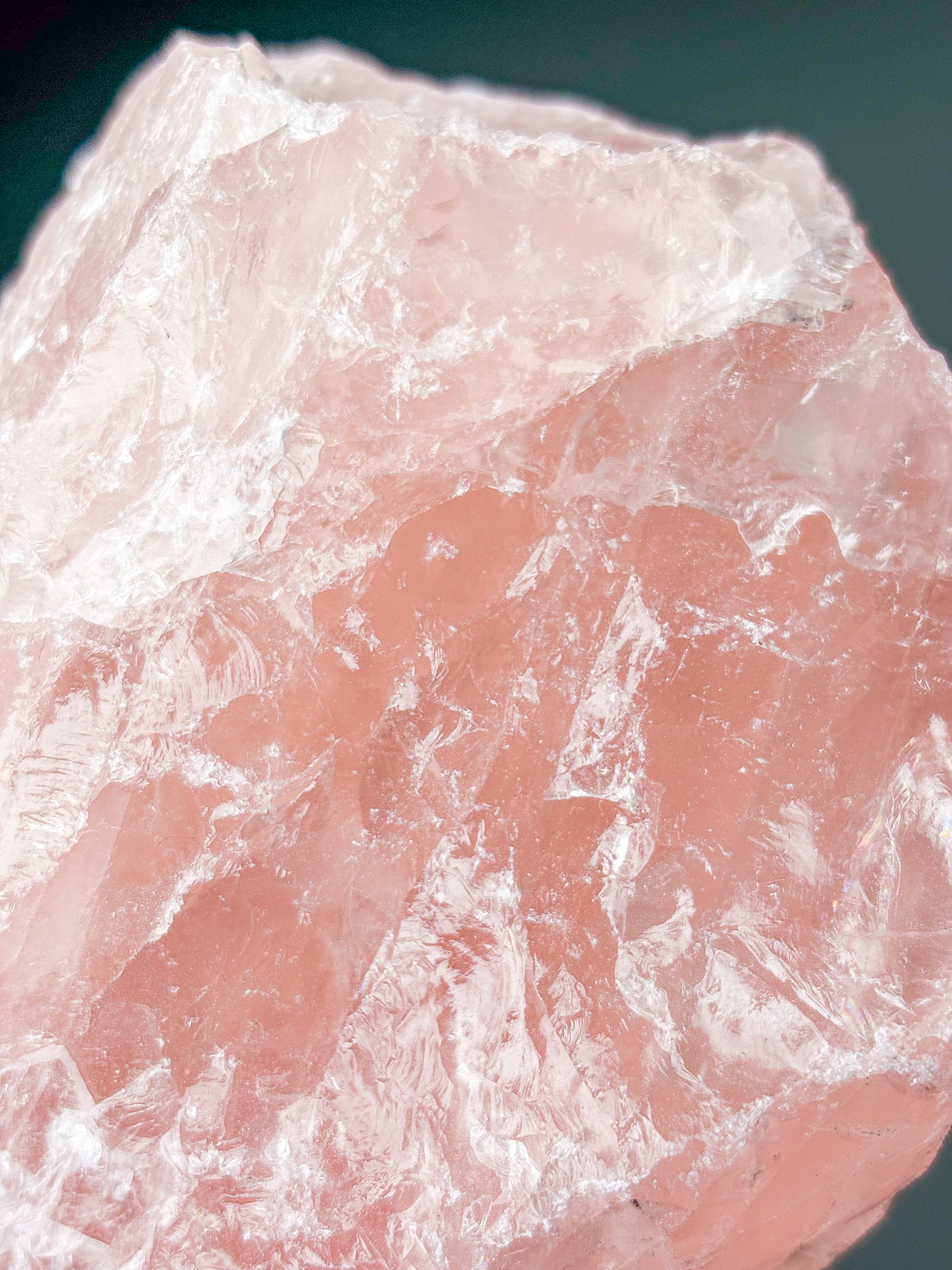 Stor Rå Rosakvarts (Nr. 7)