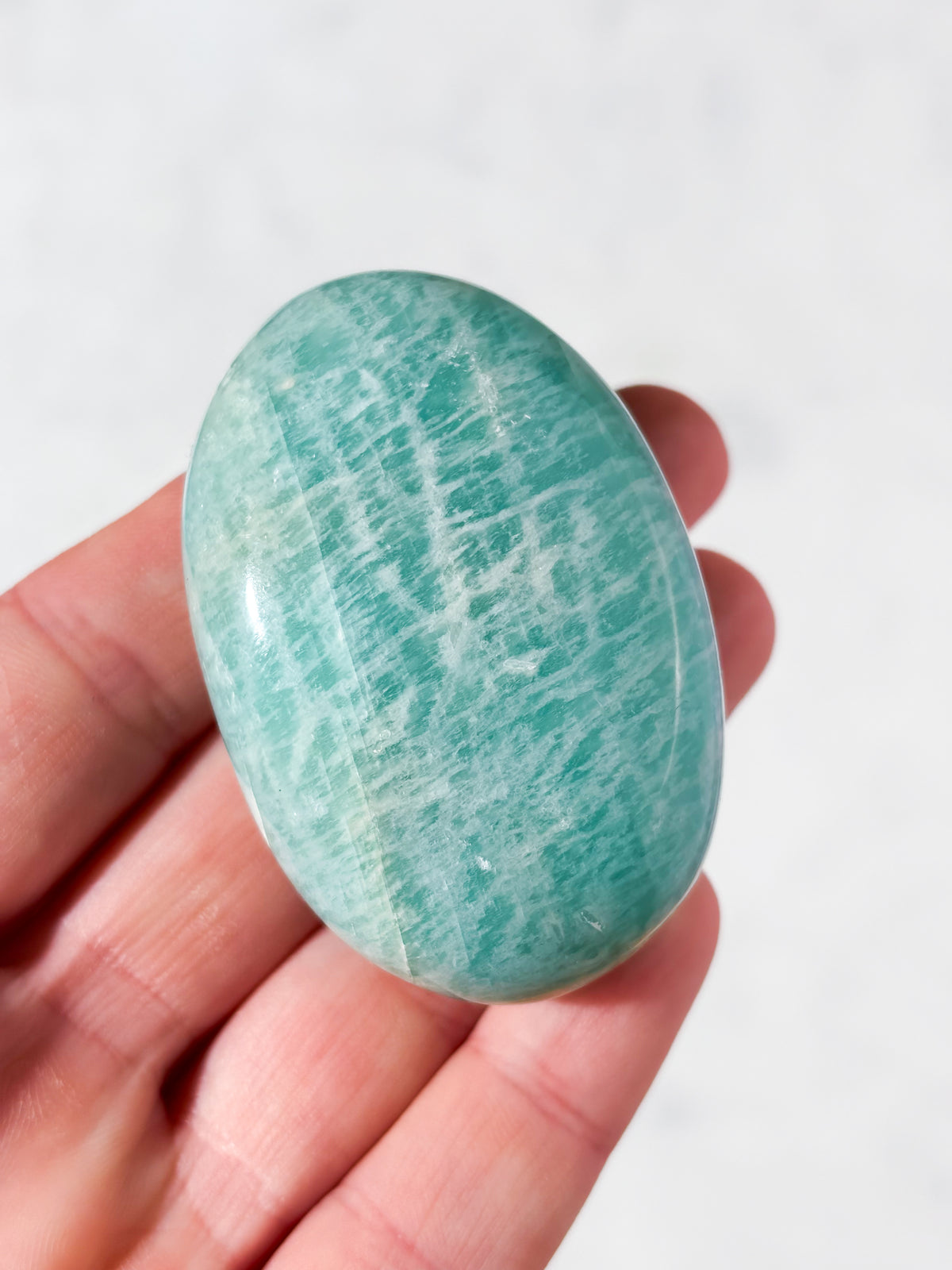 Amazonit Palmstone (Nr. 9)