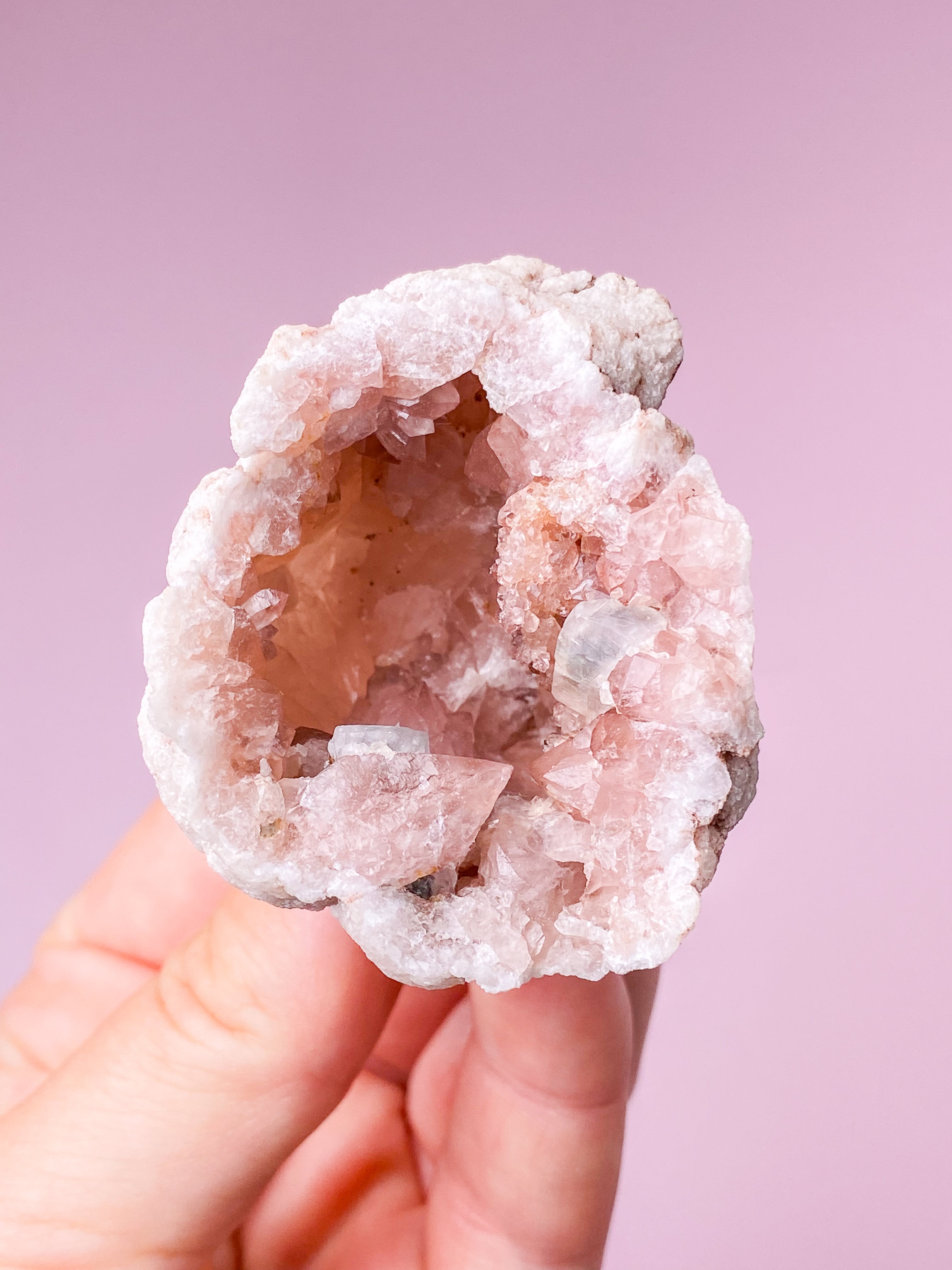 Pink Ametyst Geode (Nr. 39)