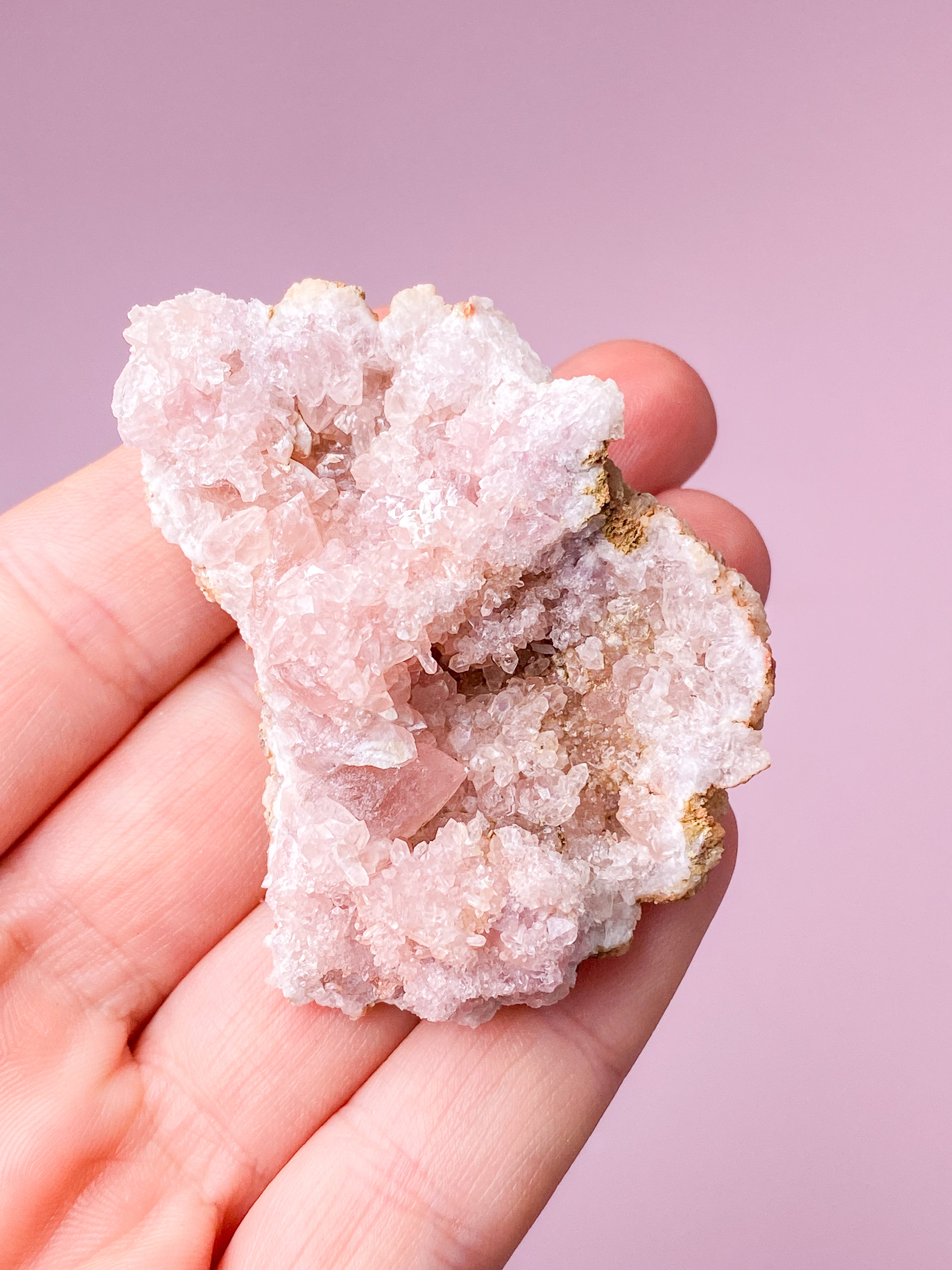 Pink Ametyst Geode (Nr. 40)