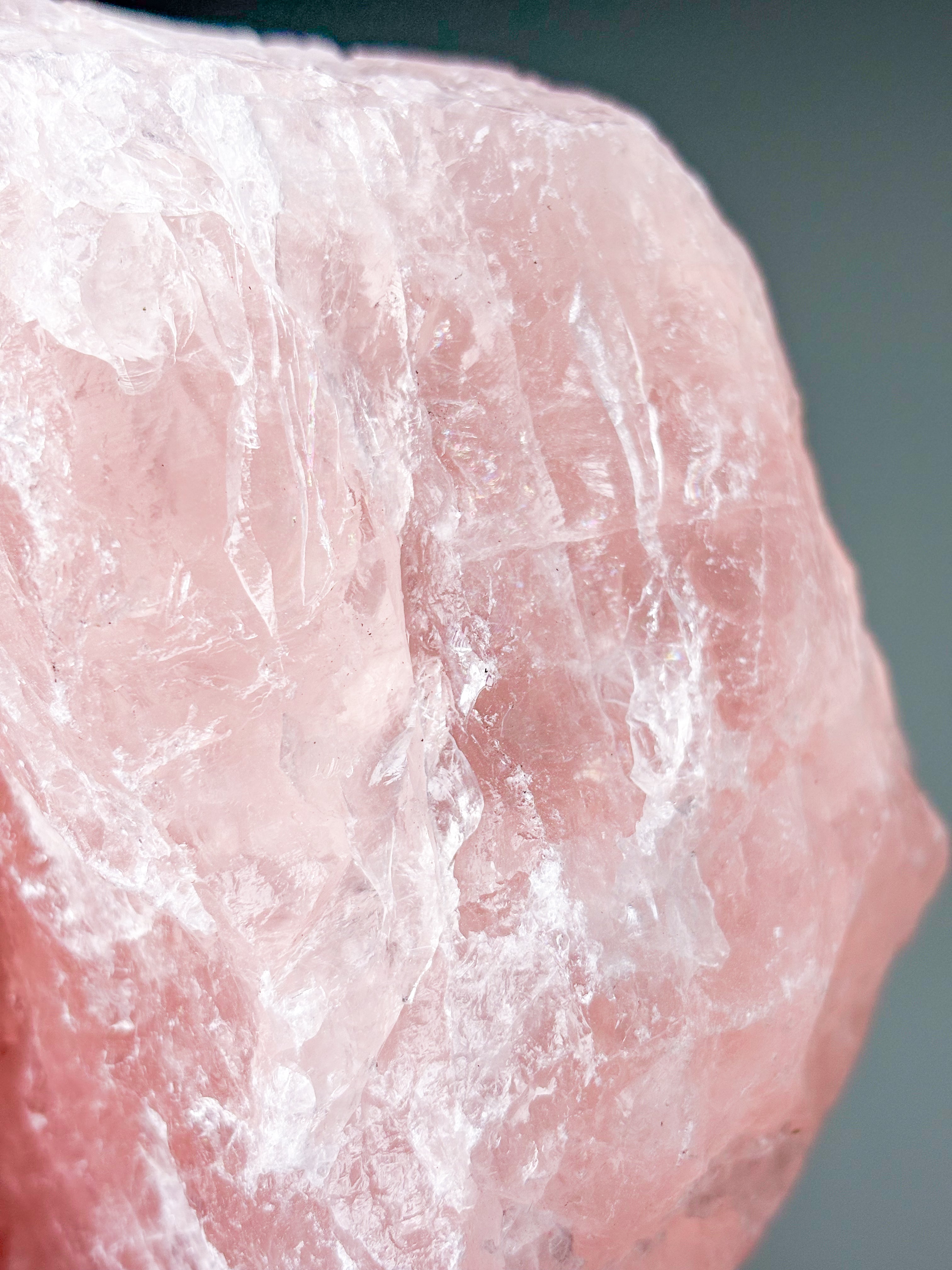 Stor Rå Rosakvarts (Nr. 13)