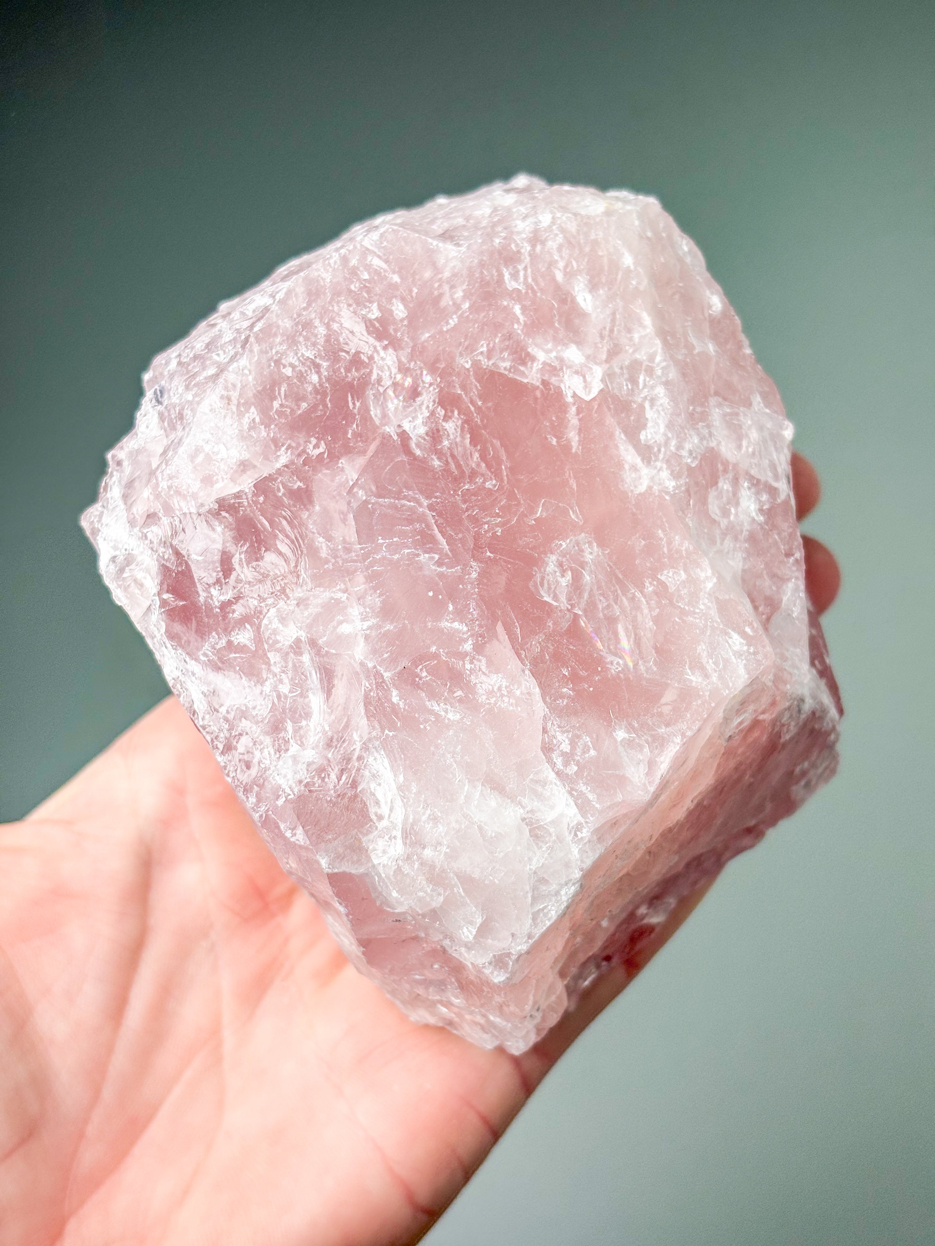 Stor Rå Rosakvarts (Nr. 14)