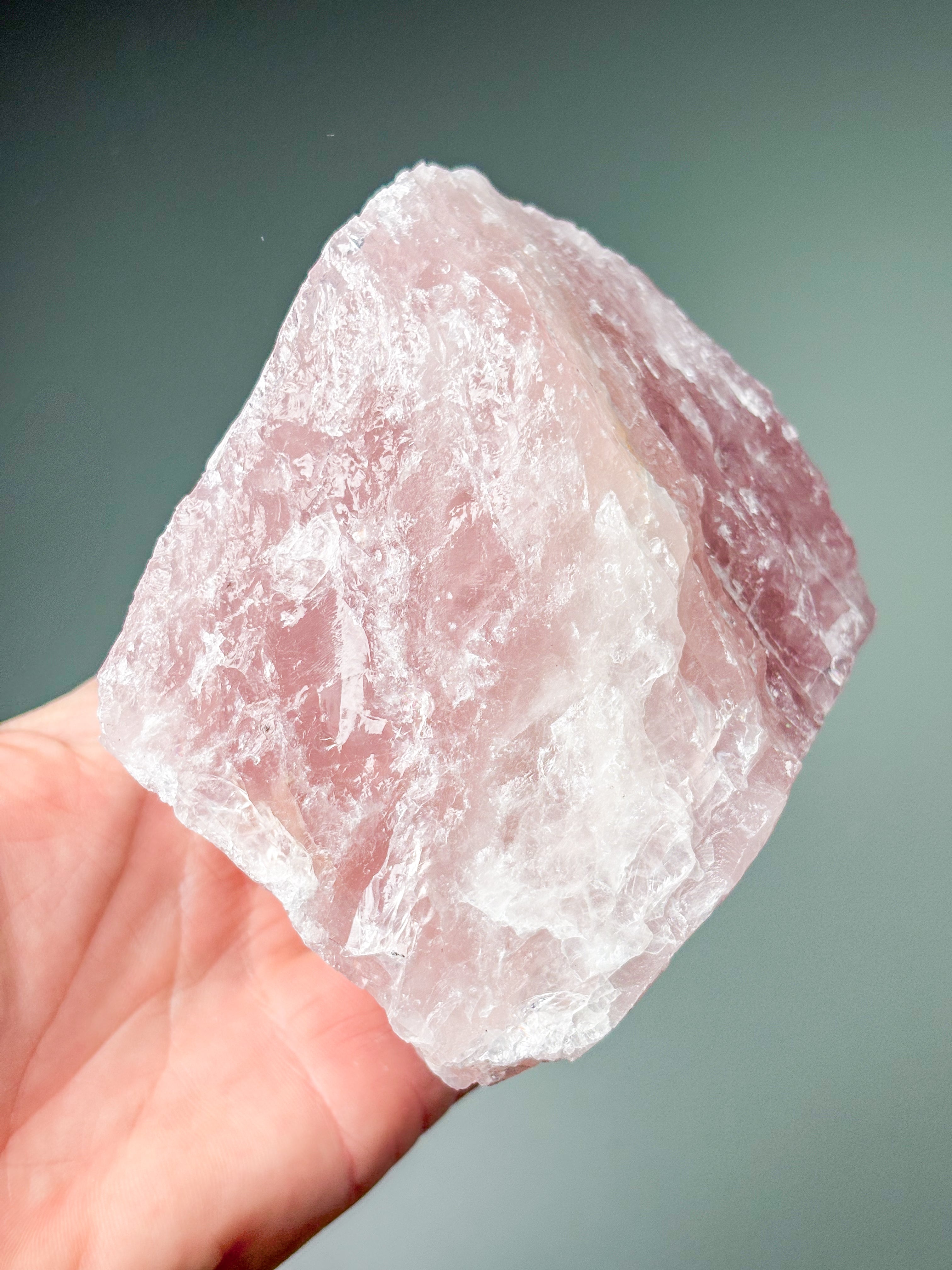 Stor Rå Rosakvarts (Nr. 14)