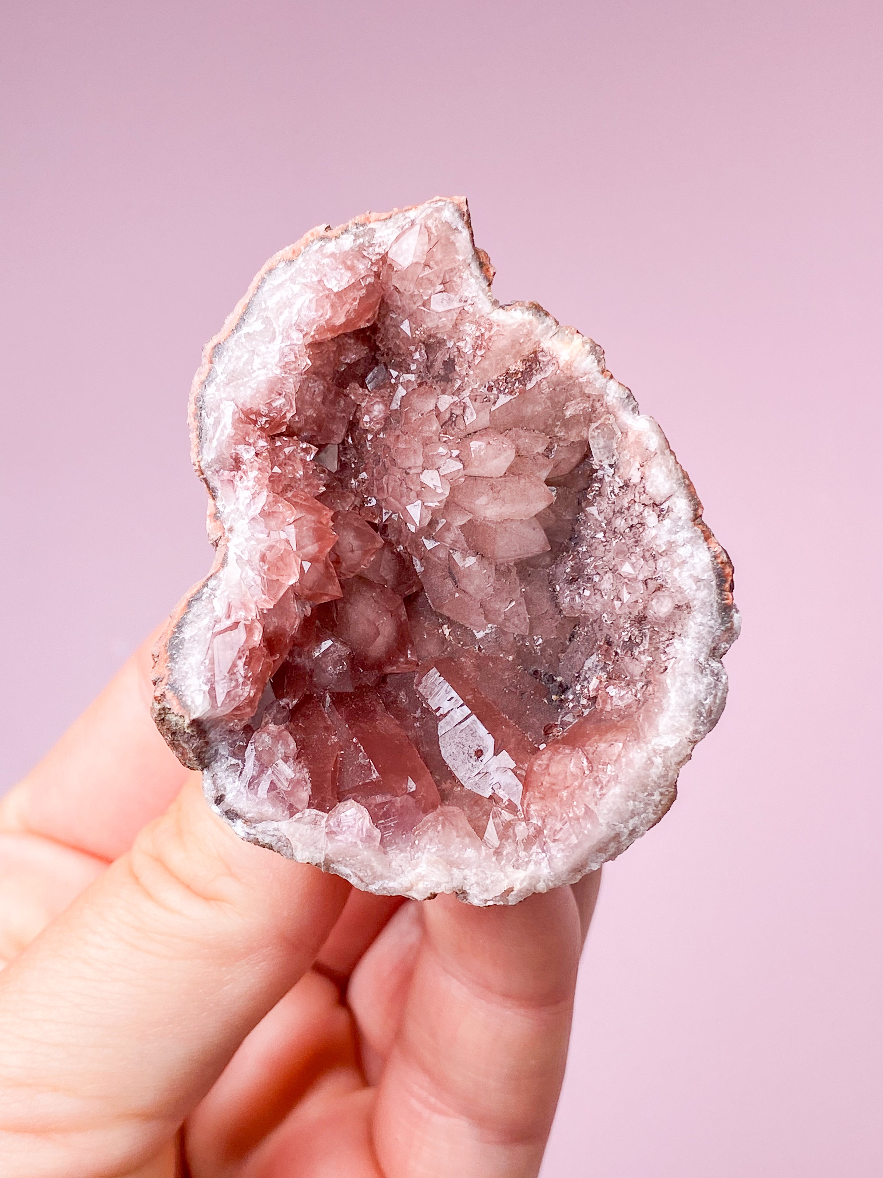 Pink Ametyst Geode (Nr. 47)