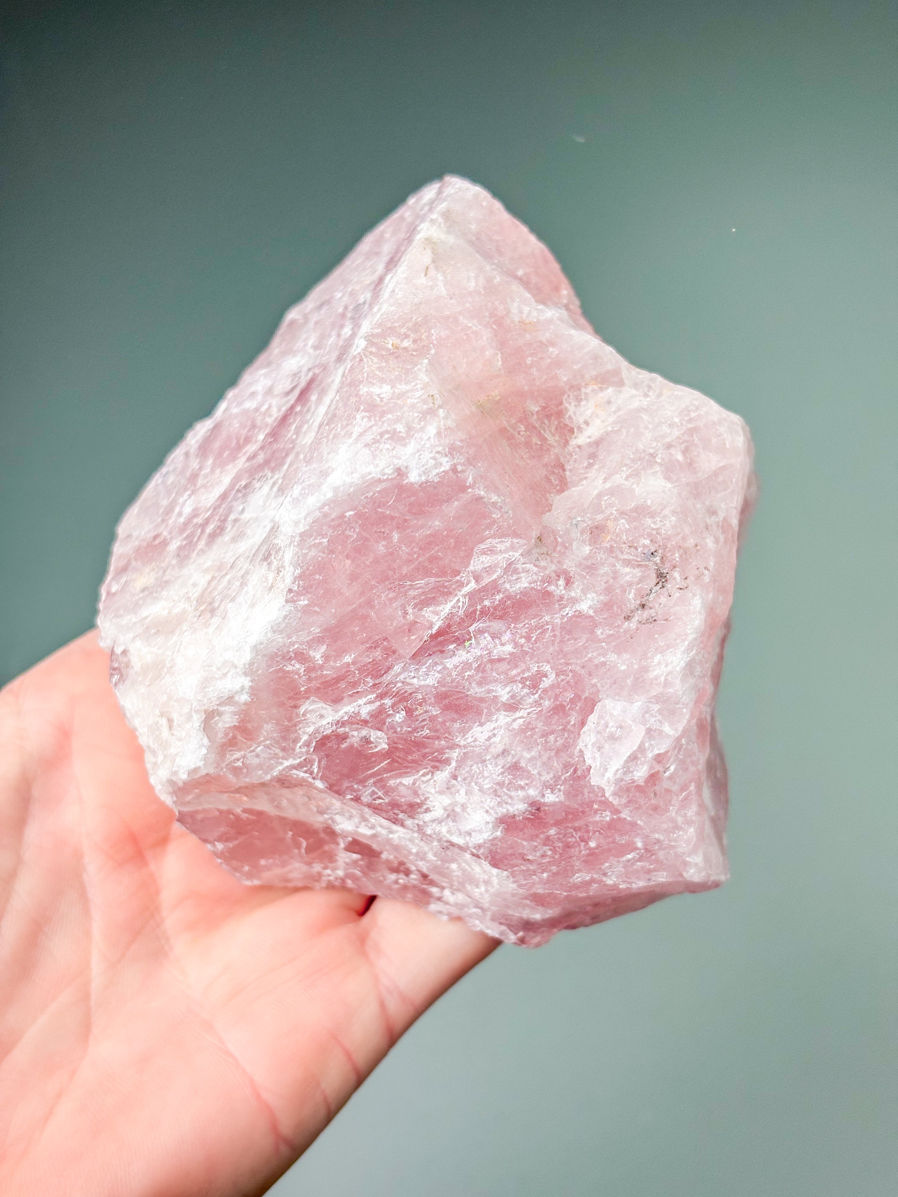 Stor Rå Rosakvarts (Nr. 16)