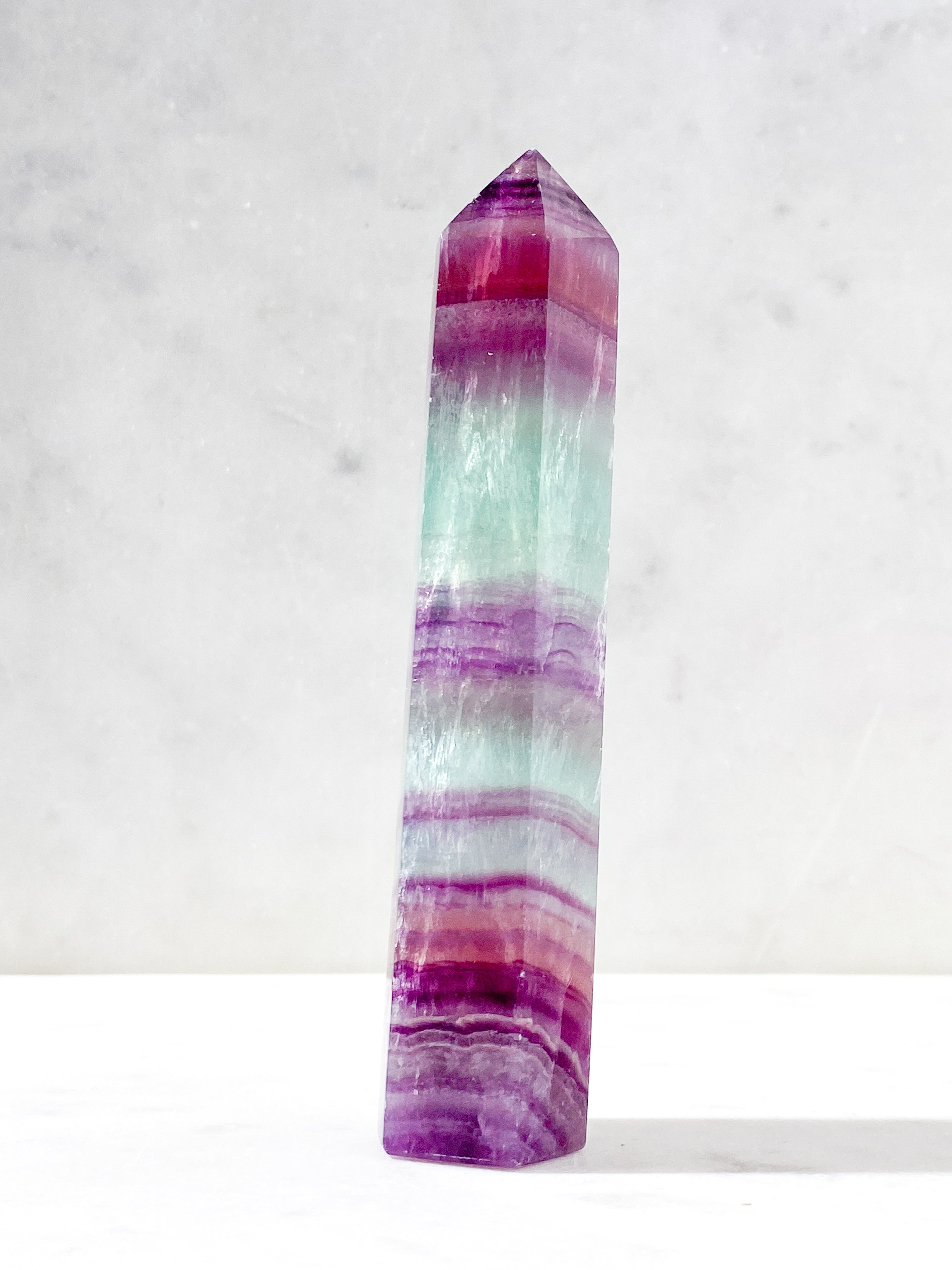 Candy Regnbue Fluorit Tårn (Nr. 13)