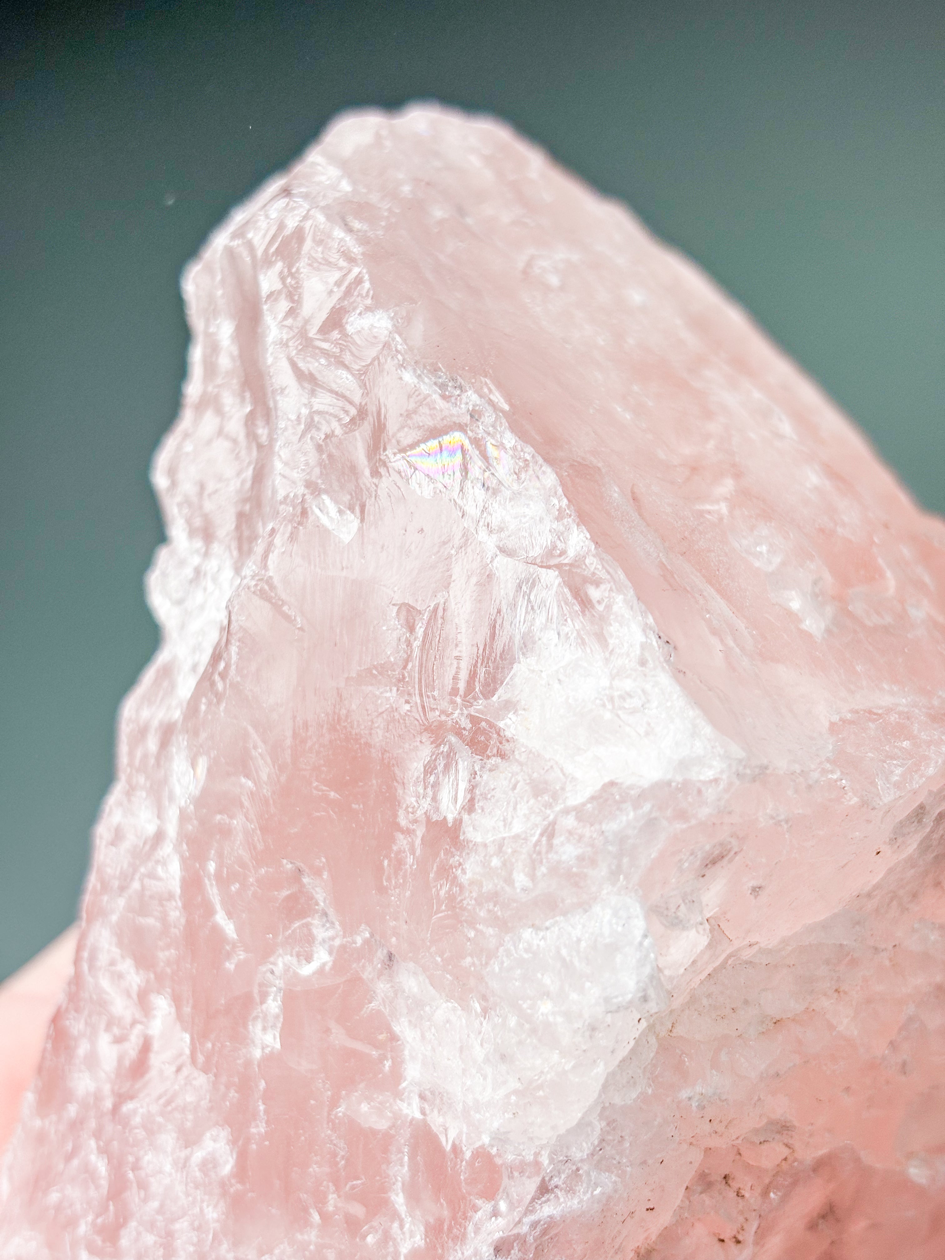 Stor Rå Rosakvarts (Nr. 21)