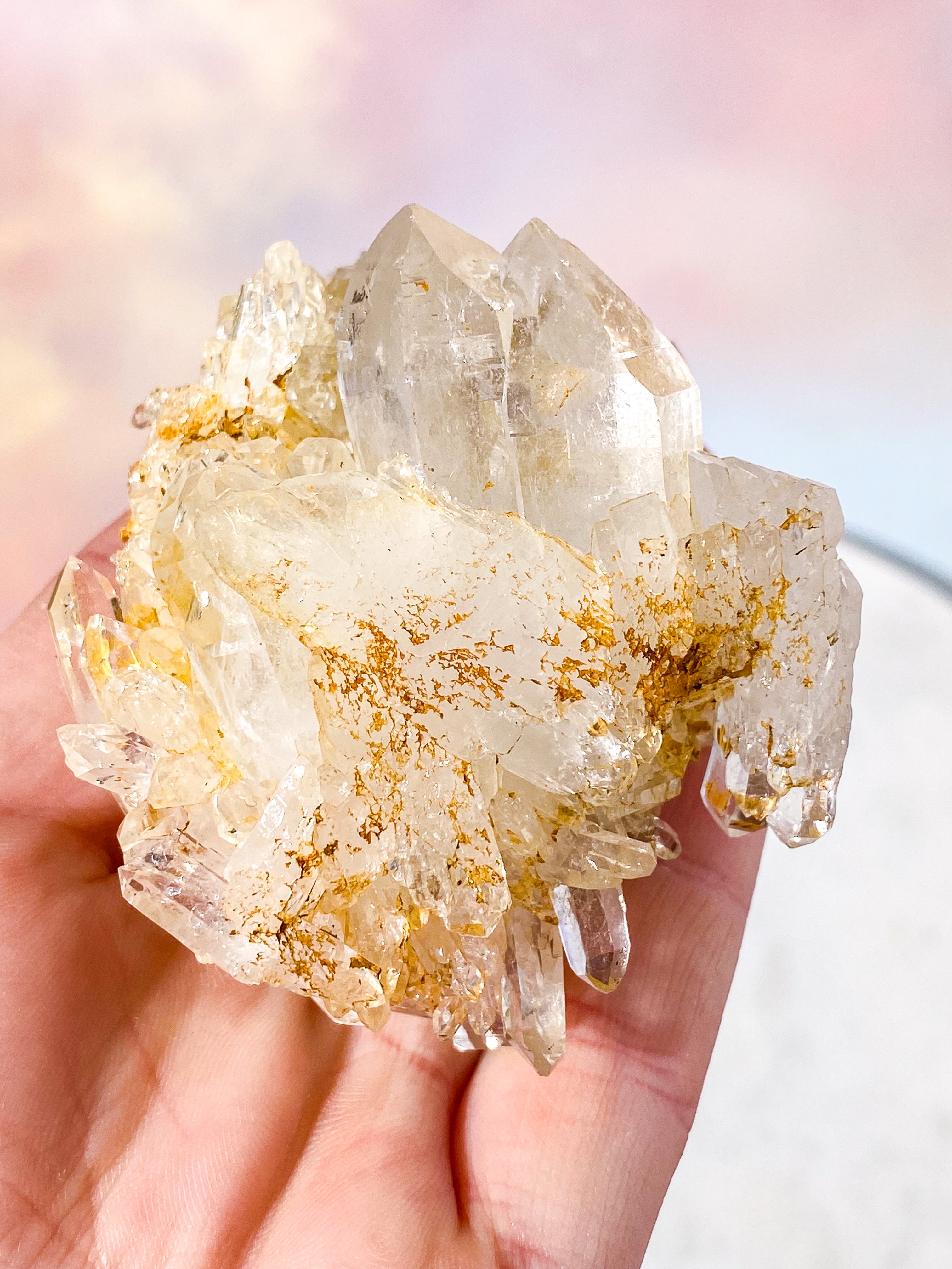 Himalaya Bjergkrystal Klynge (Nr. 76)