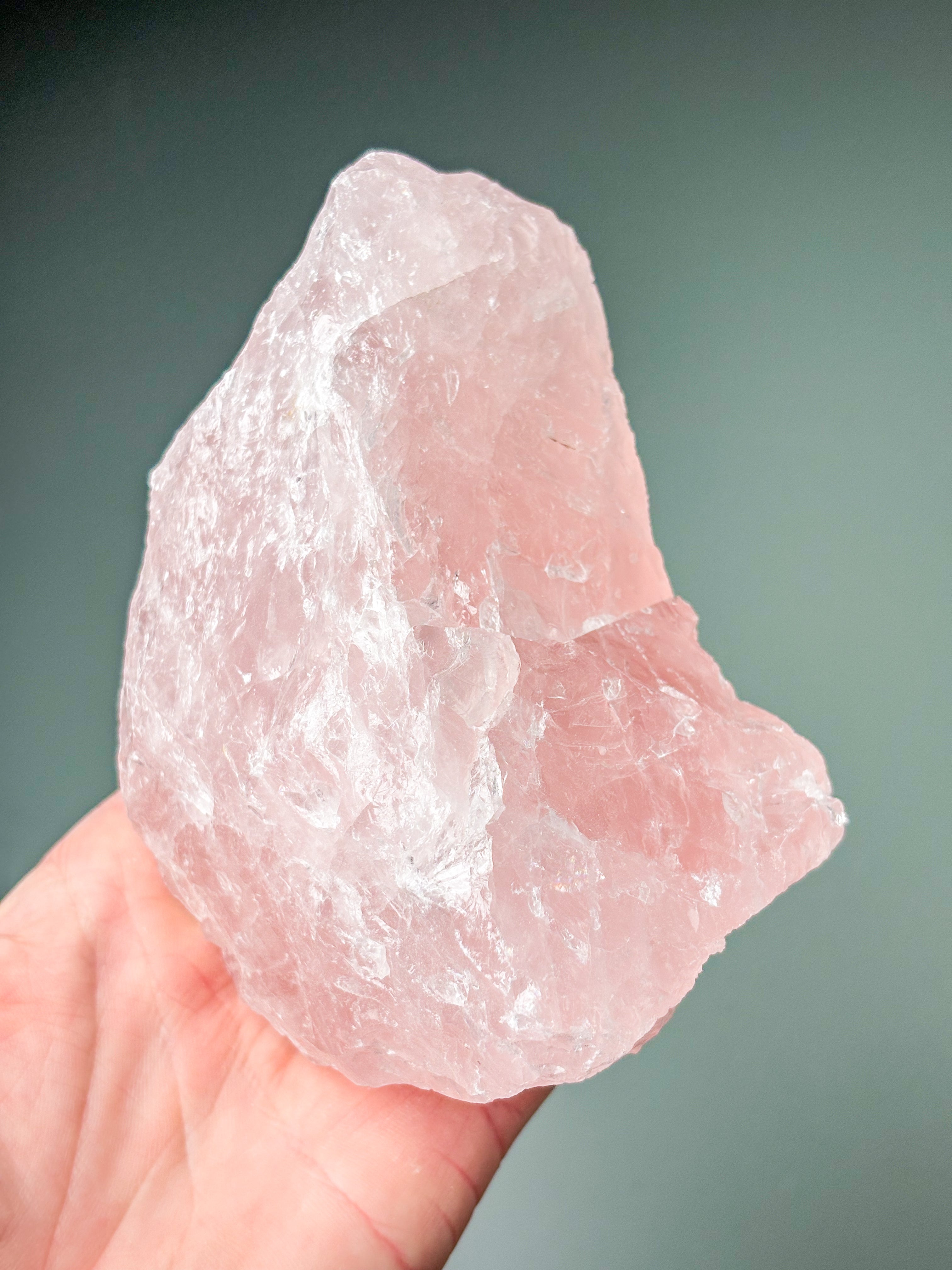 Stor Rå Rosakvarts (Nr. 23)