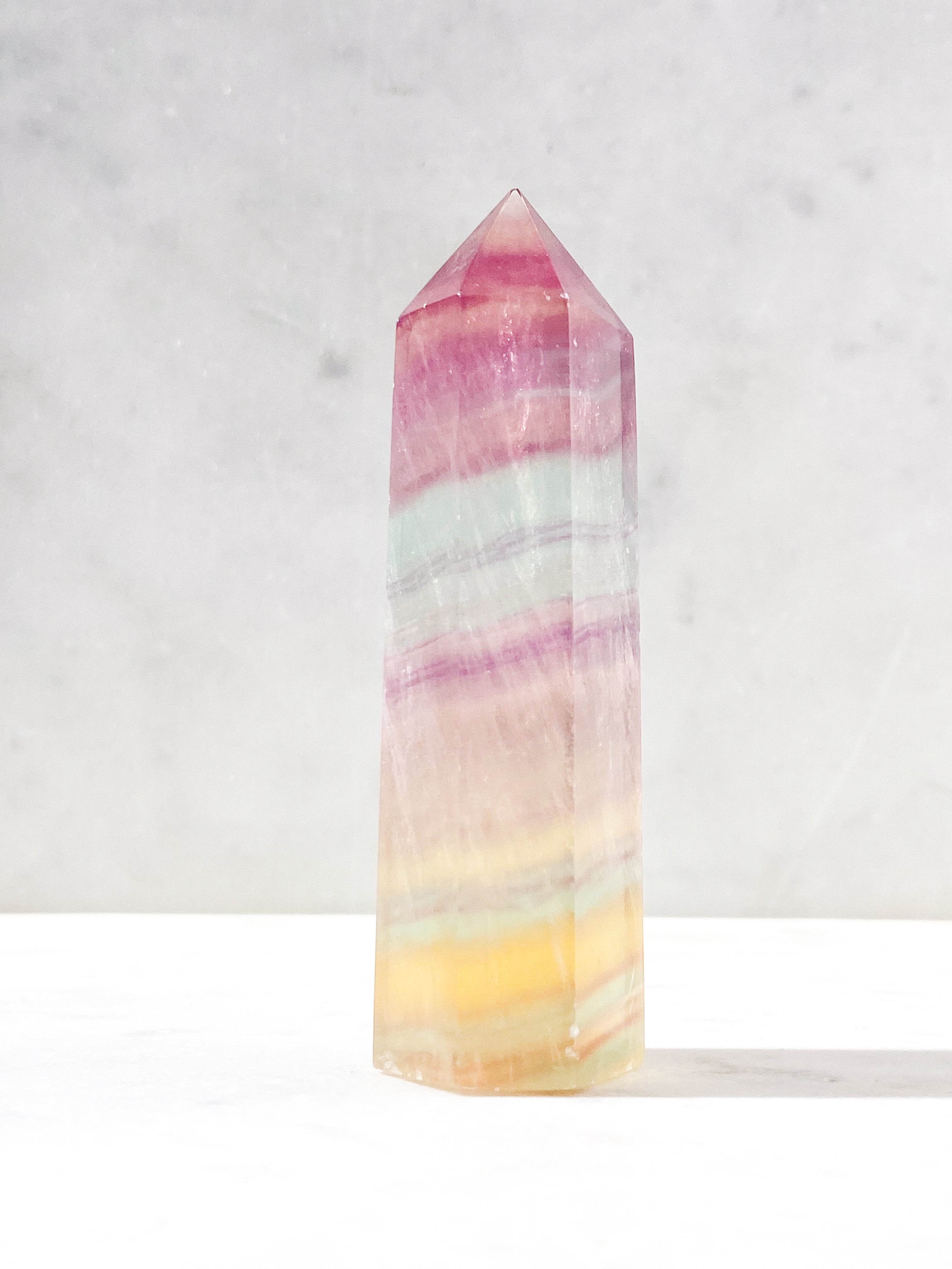 Candy Regnbue Fluorit Tårn (Nr. 19)