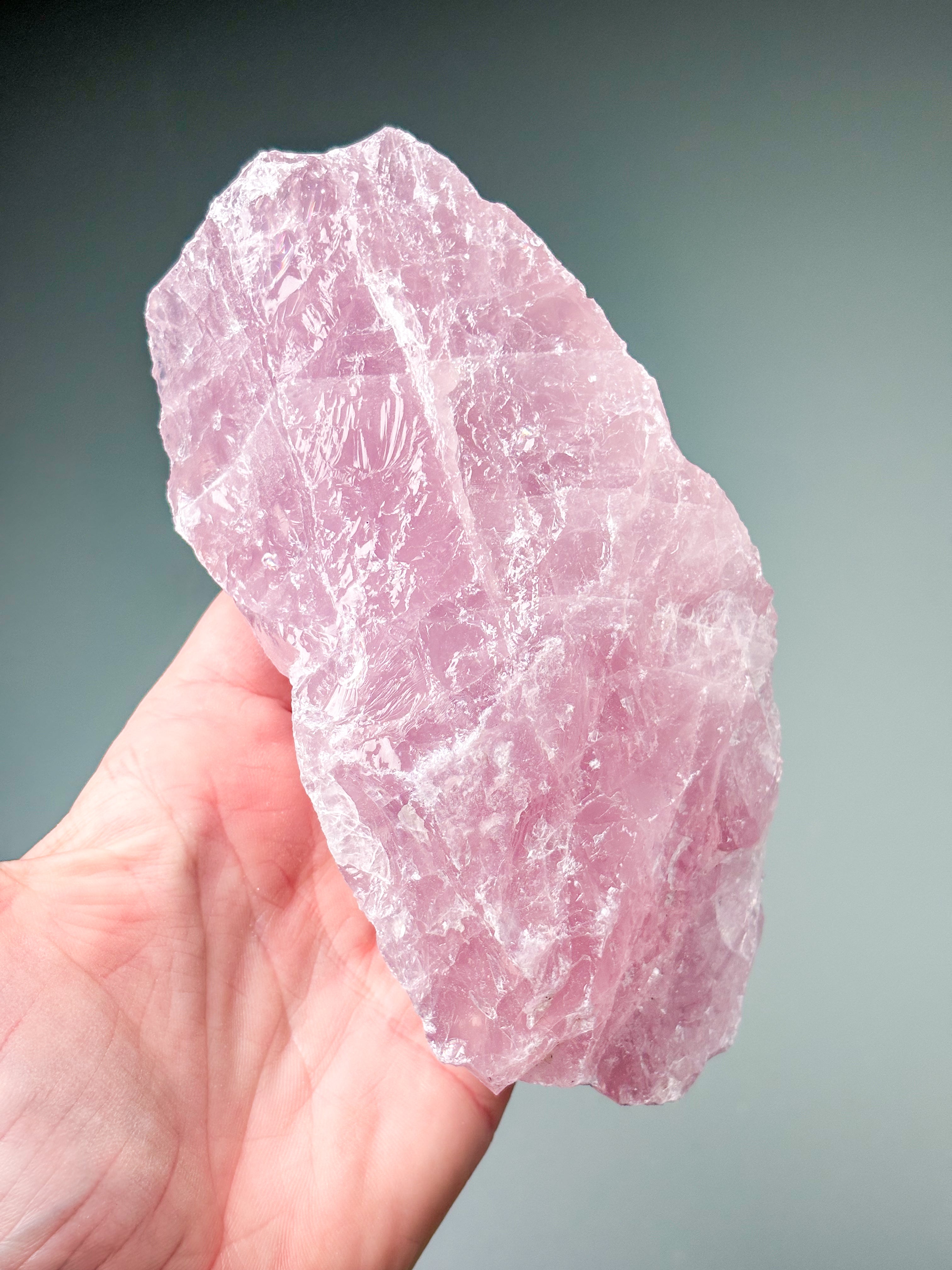 Stor Rå Rosakvarts (Nr. 24)