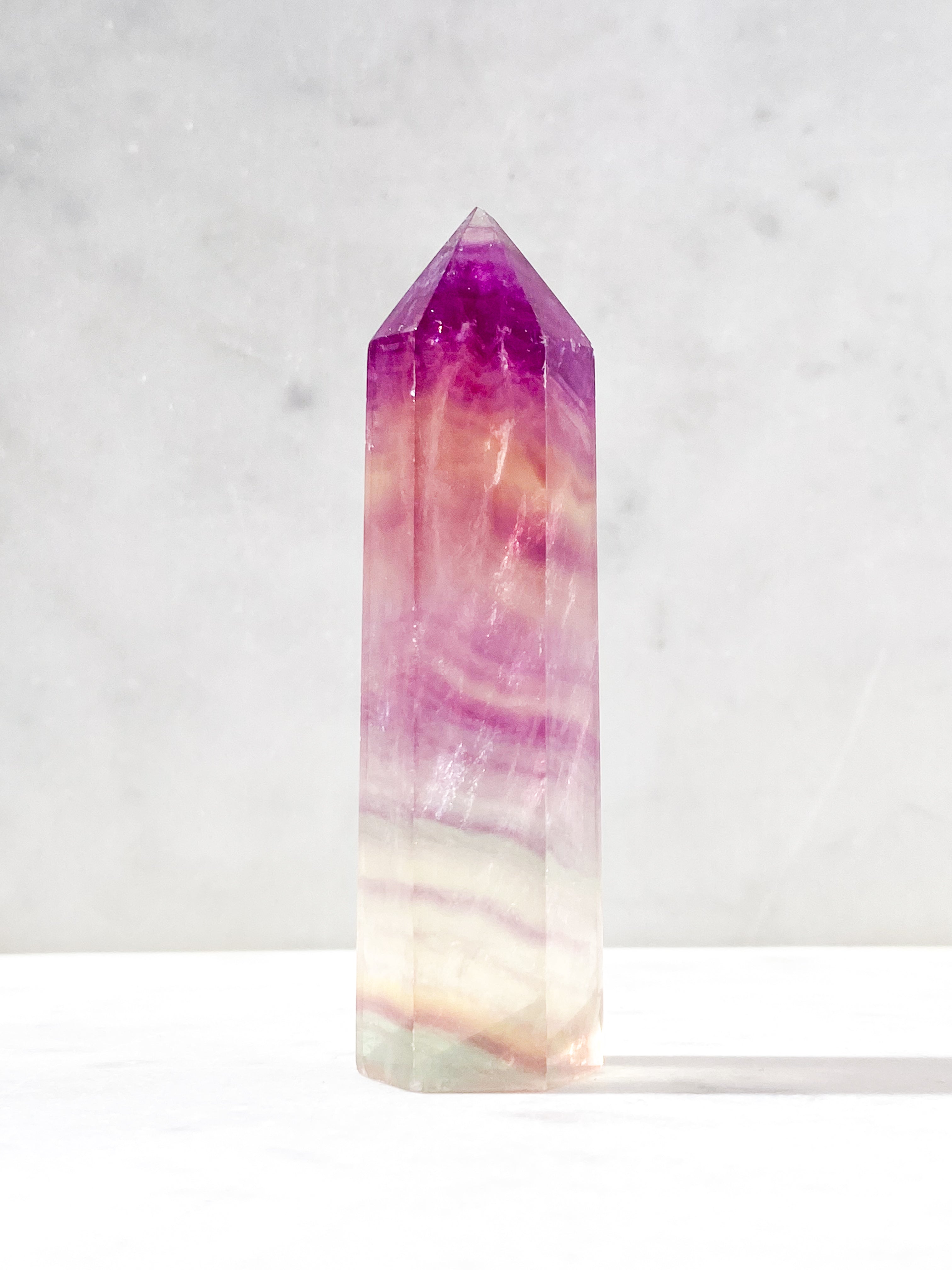 Candy Regnbue Fluorit Tårn (Nr. 21)