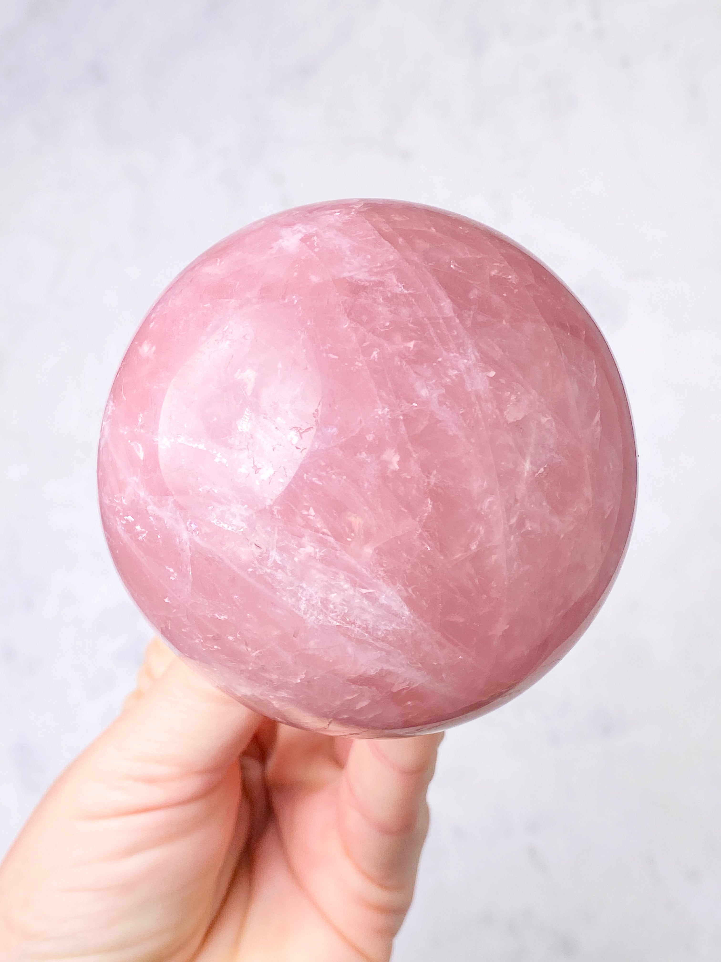 Rosakvarts Kugle (Nr. 11)