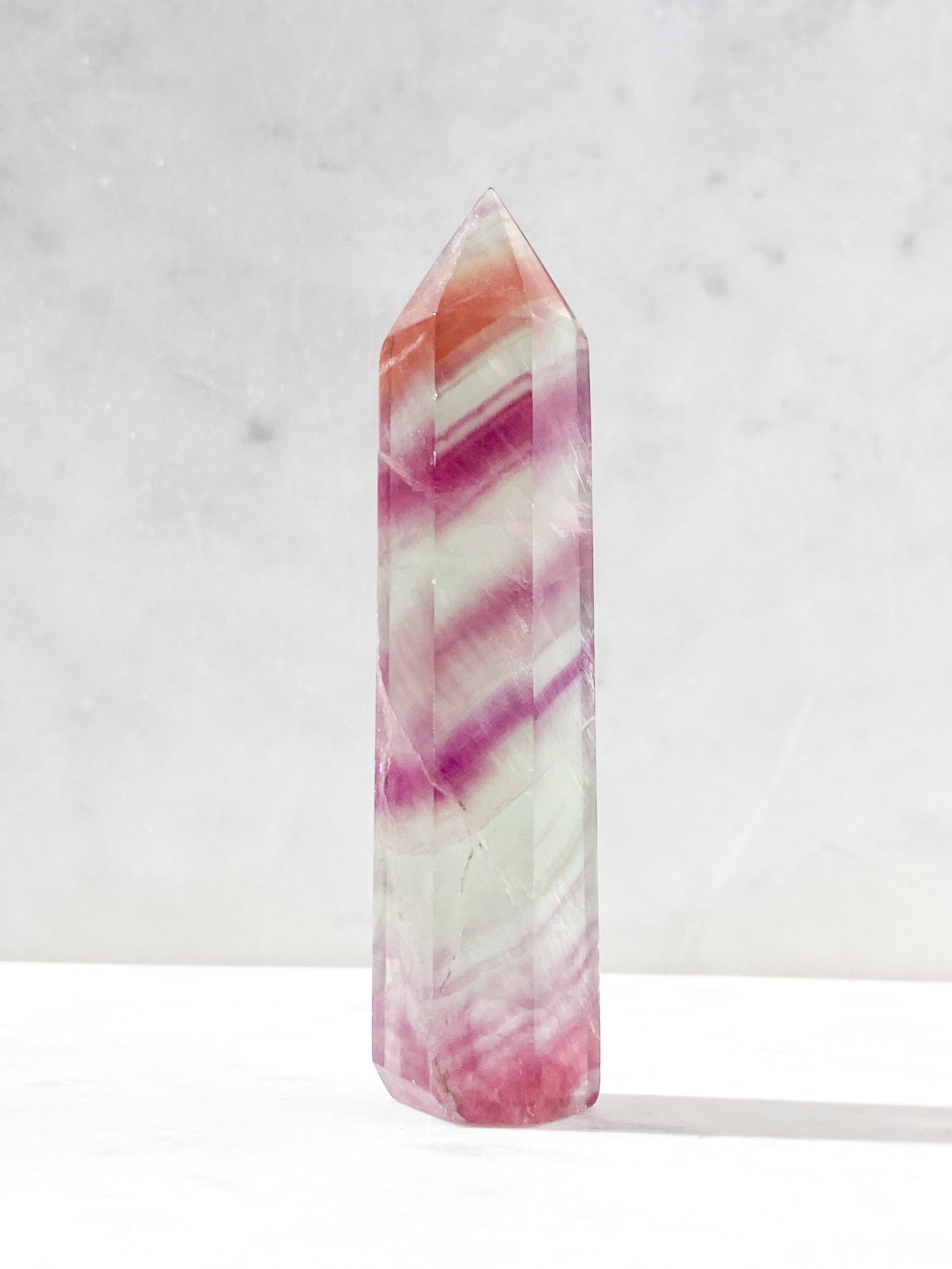 Candy Regnbue Fluorit Tårn (Nr. 25)