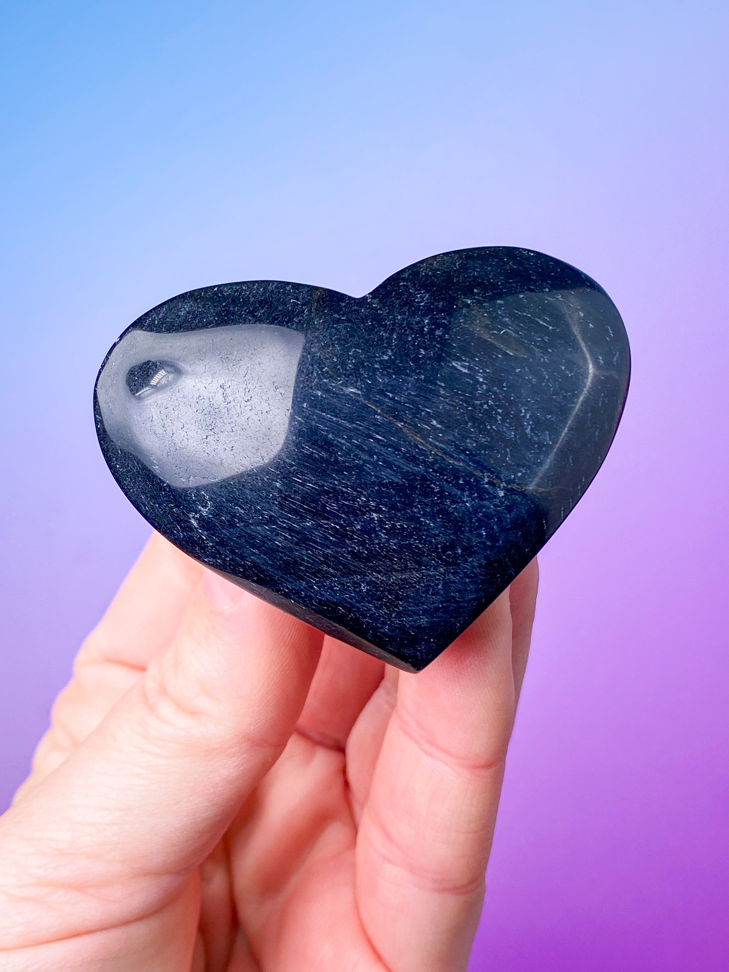 Blått tigerögahjärta (nr 1)