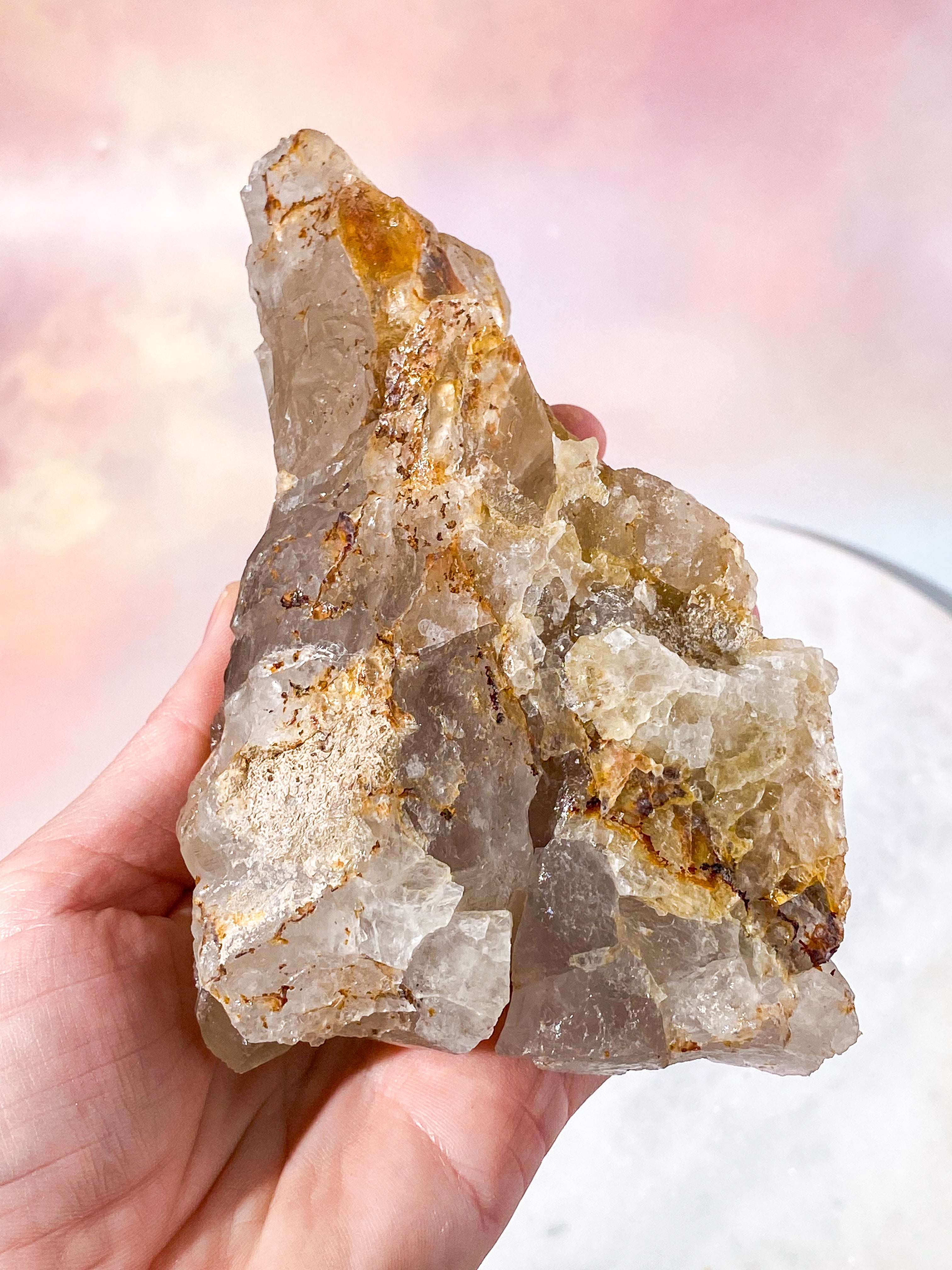 Himalaya Bjergkrystal Klynge (Nr. 91)