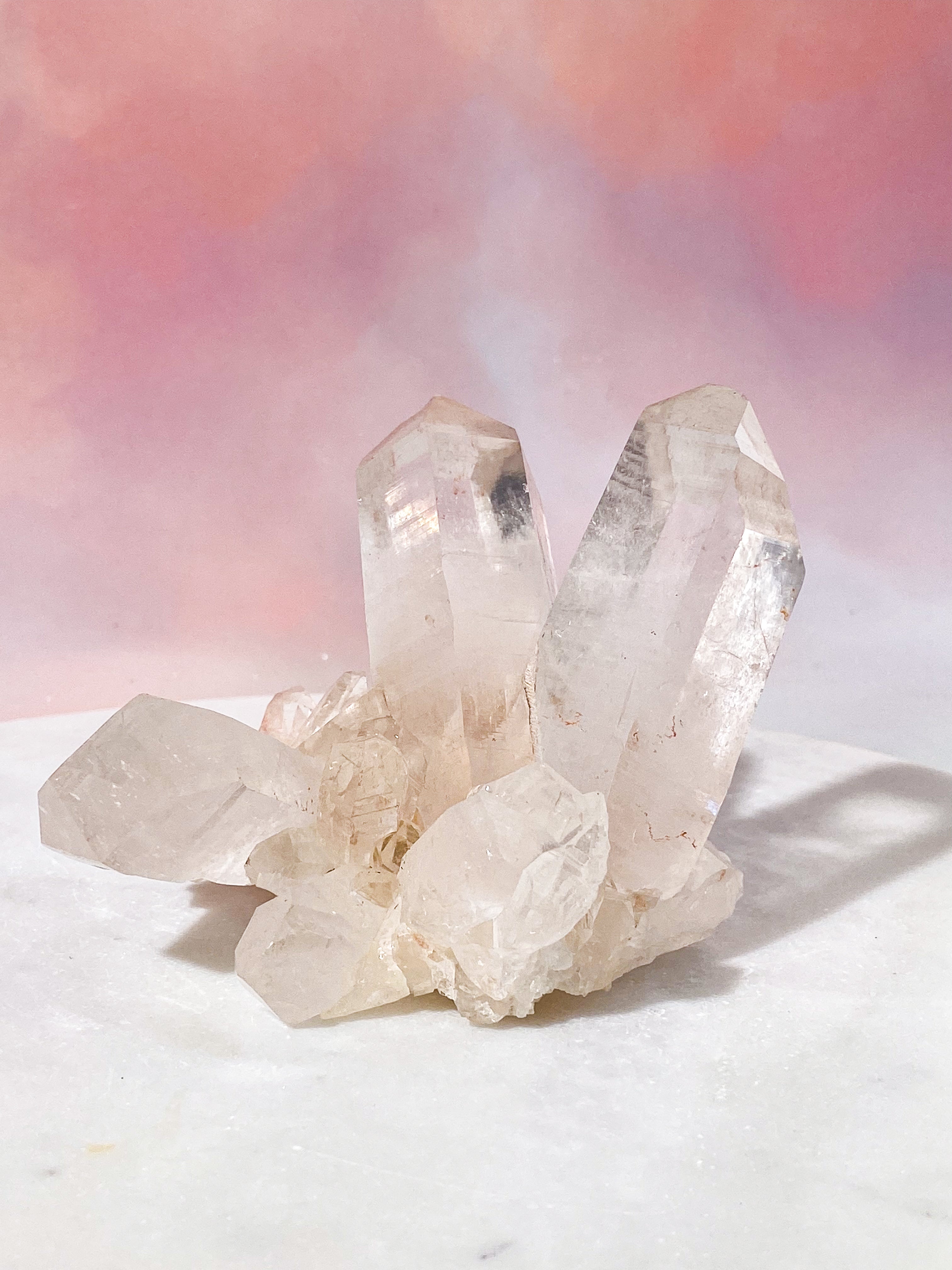 Himalaya Bjergkrystal Klynge (Nr. 100)