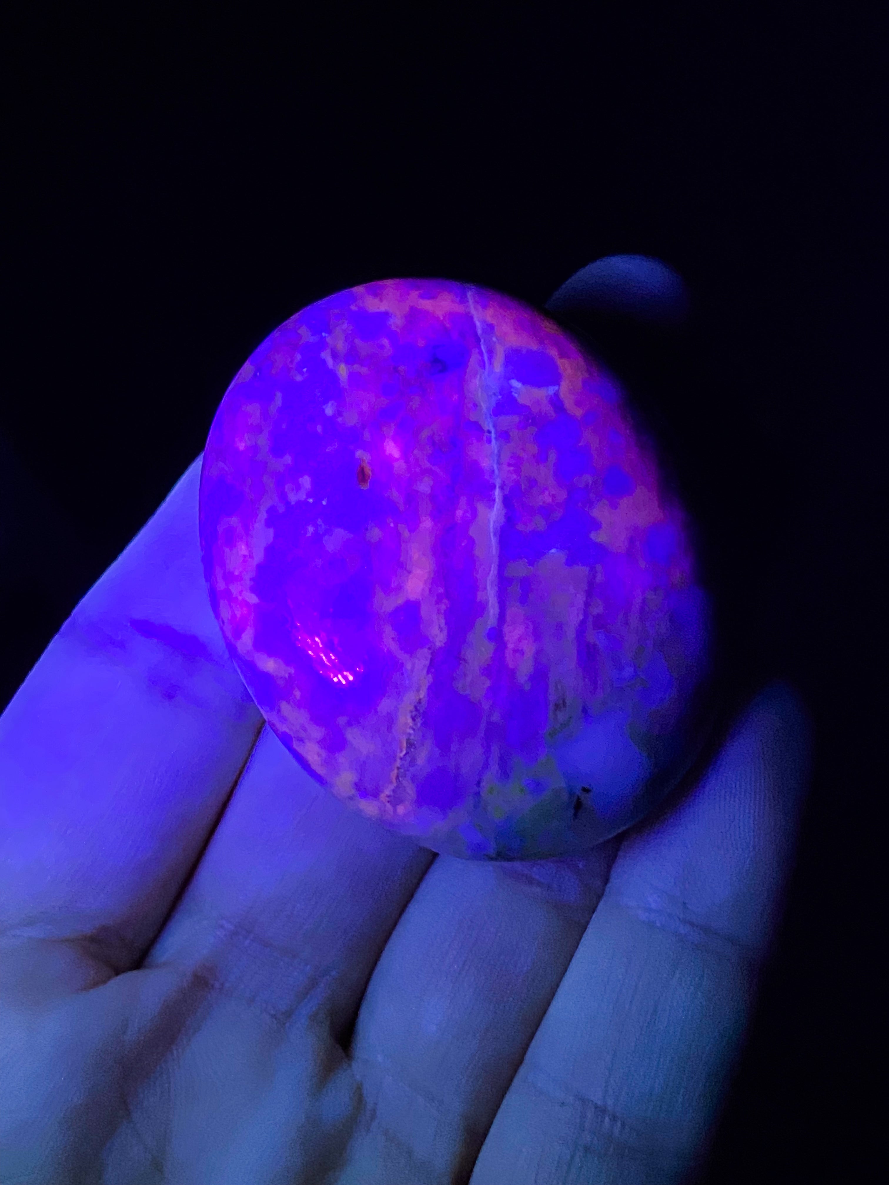 Monet Hackmanit Palmstone (Nr. 7)