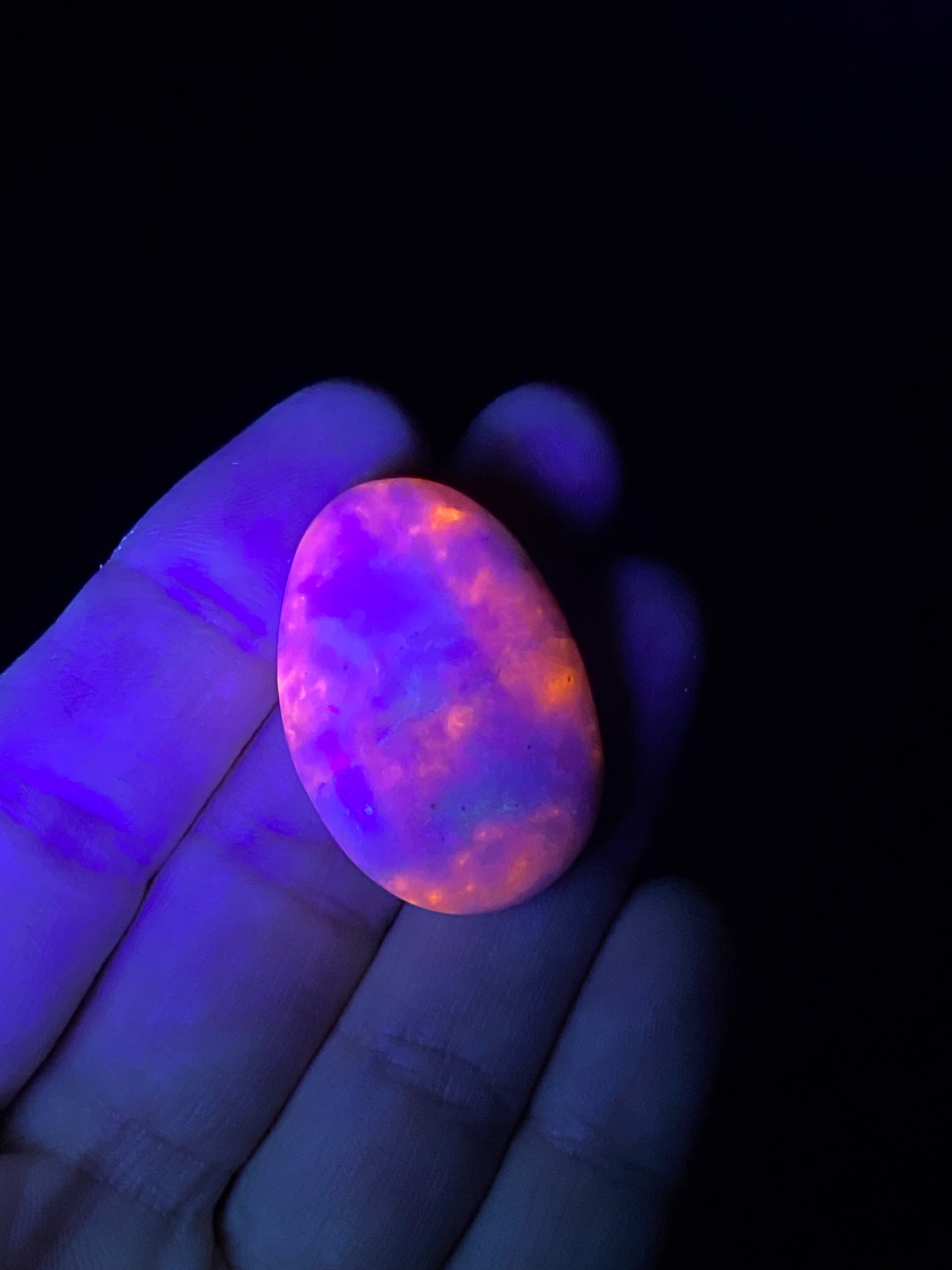 Pink Hackmanit Poleret (Nr. 6)