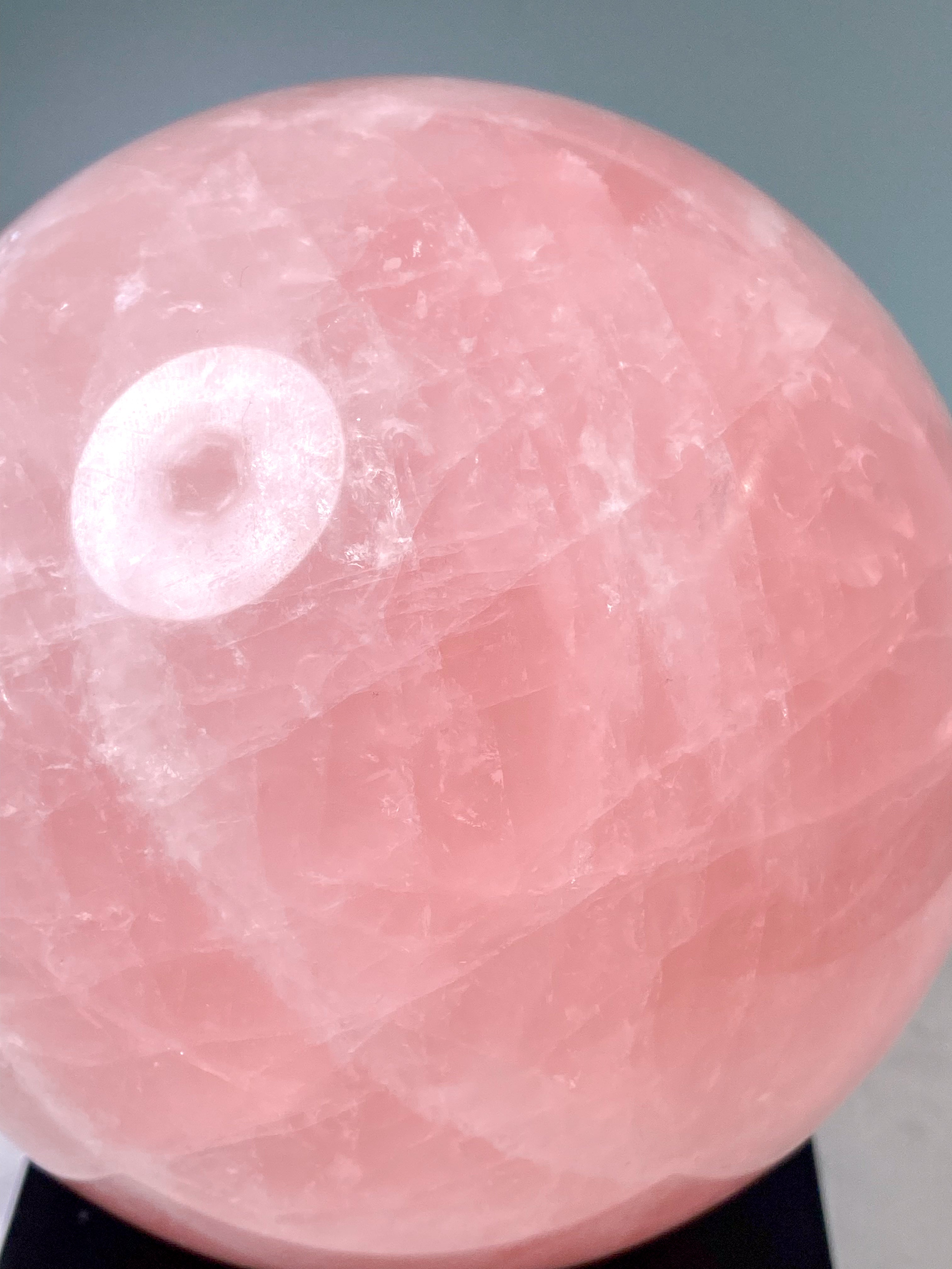 Kæmpe Rosakvarts Kugle (Nr. 2)