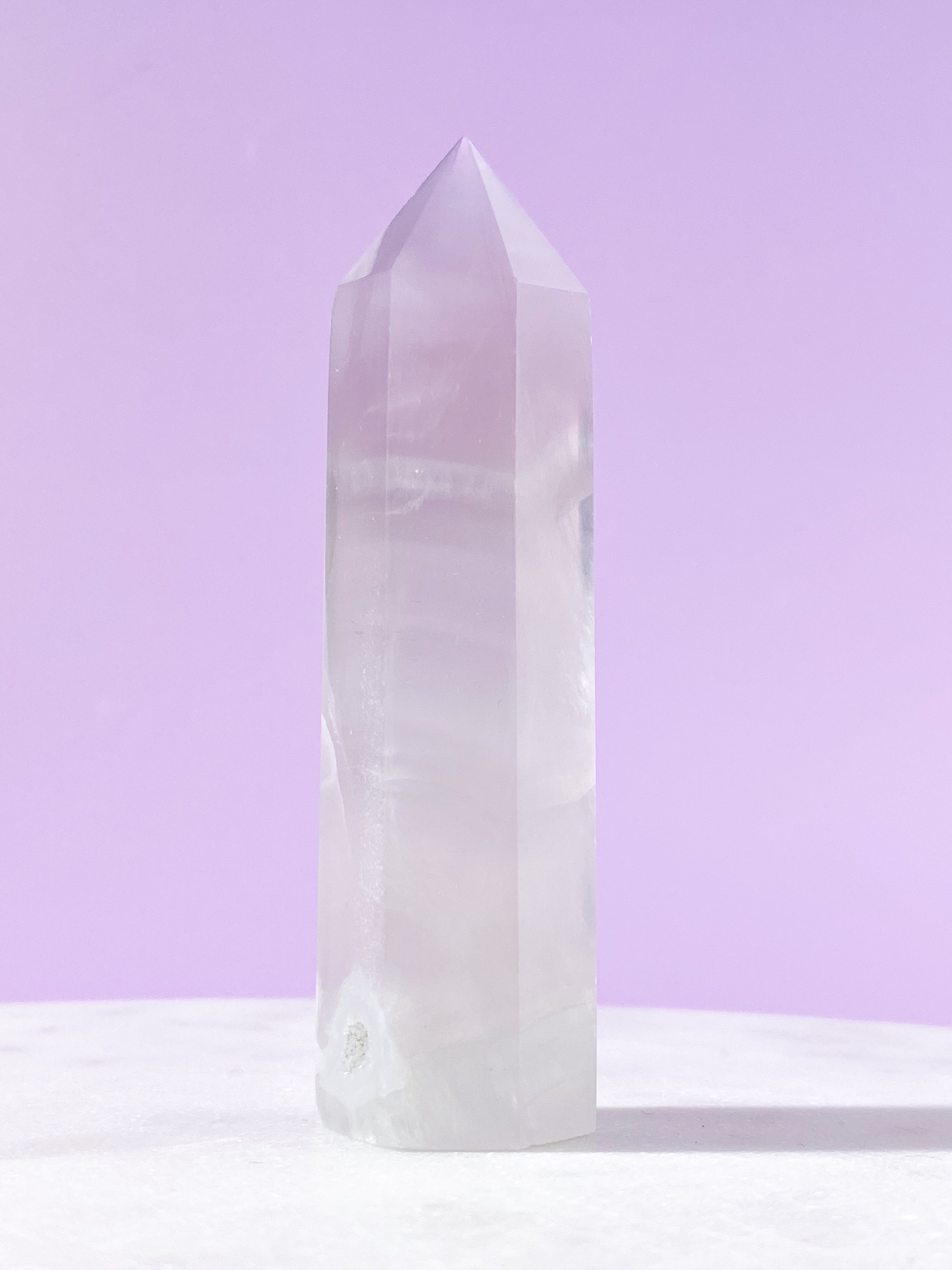 Lavendel Yttrium Fluorit Tårn (Nr. 25)